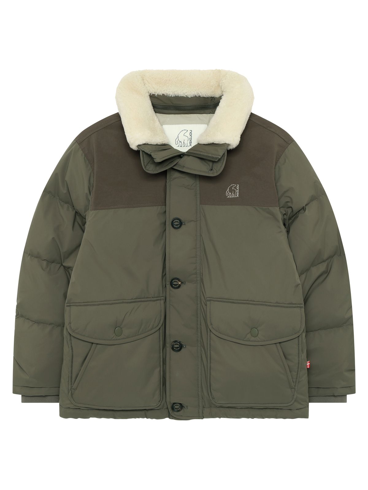 노르디스크(NORDISK) 오후스 DRY 크리스탈다운 점퍼 - M_HUNTER BEIGE