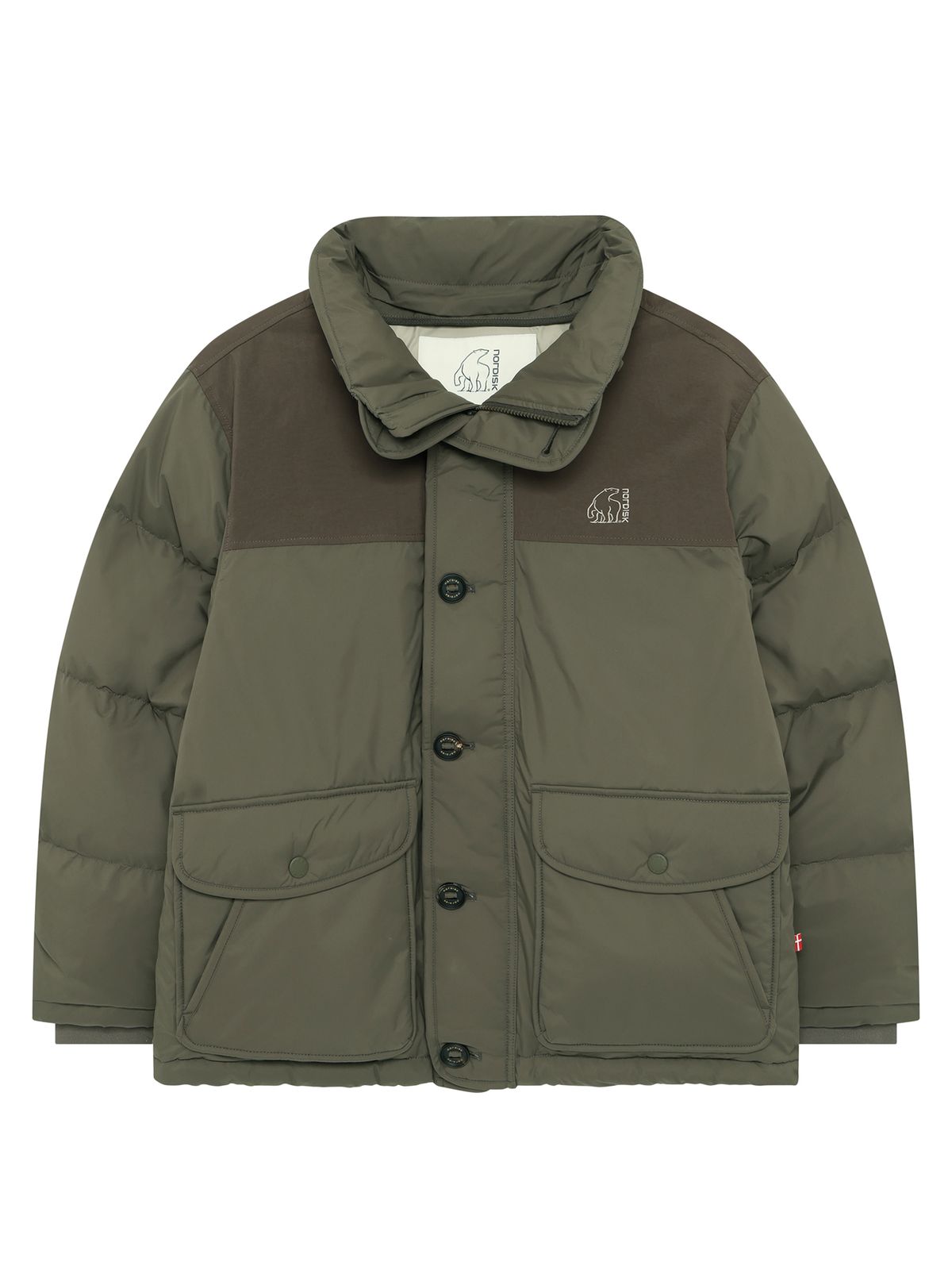 노르디스크(NORDISK) 오후스 DRY 크리스탈다운 점퍼 - M_HUNTER BEIGE