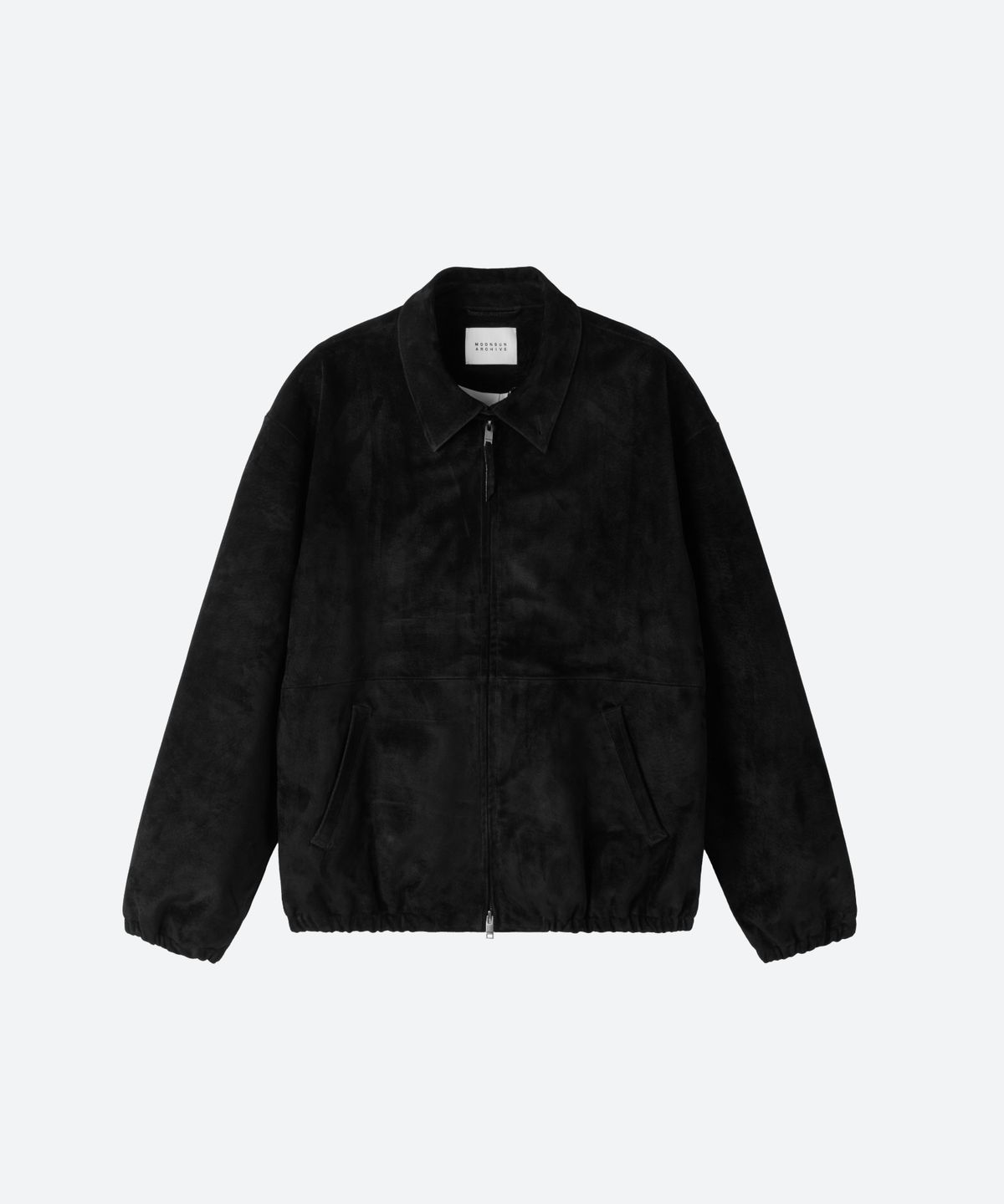 문선 아카이브(MOONSUN ARCHIVE) UNISEX, Archive Suede Leather Blouson / BLACK
