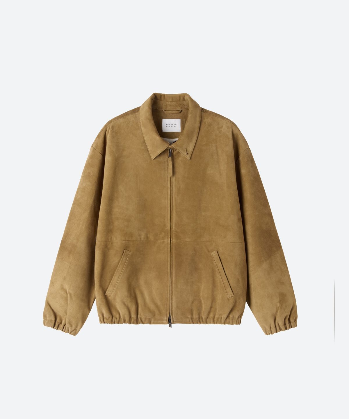 문선 아카이브(MOONSUN ARCHIVE) UNISEX, Archive Suede Leather Blouson / CAMEL