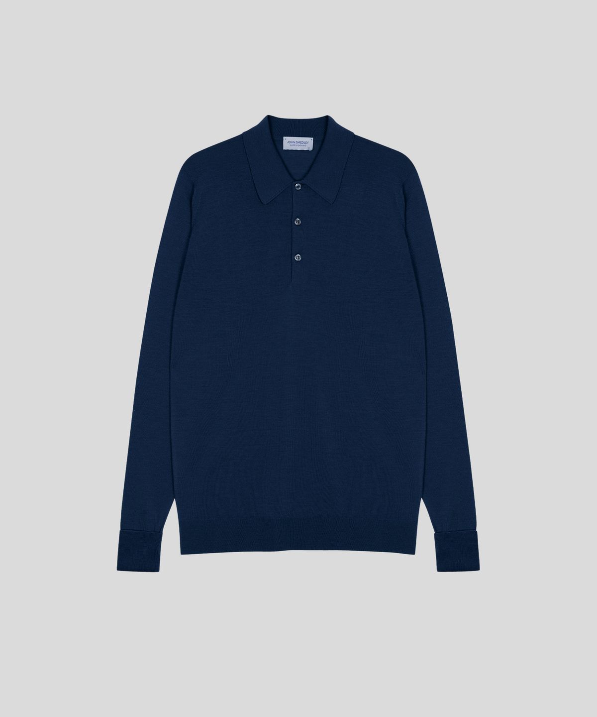 존 스메들리(JOHN SMEDLEY) DORSET Extra Fine Merino Wool Easy Fit Polo Shirt Heritage-1, 9 Colors
