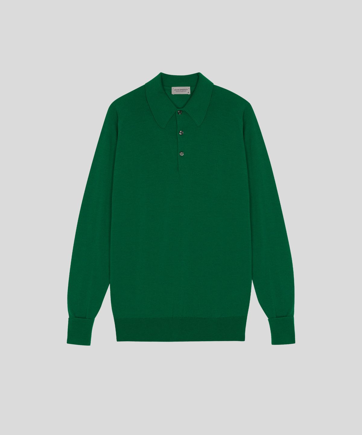 존 스메들리(JOHN SMEDLEY) DORSET Extra Fine Merino Wool Easy Fit Polo Shirt Heritage-1, 9 Colors