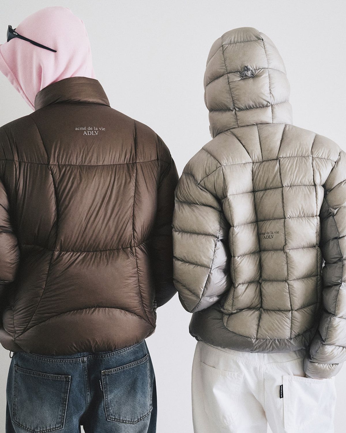 아크메드라비(ACME DE LA VIE) STANDARD FILL DUCK DOWN JACKET [BROWN]