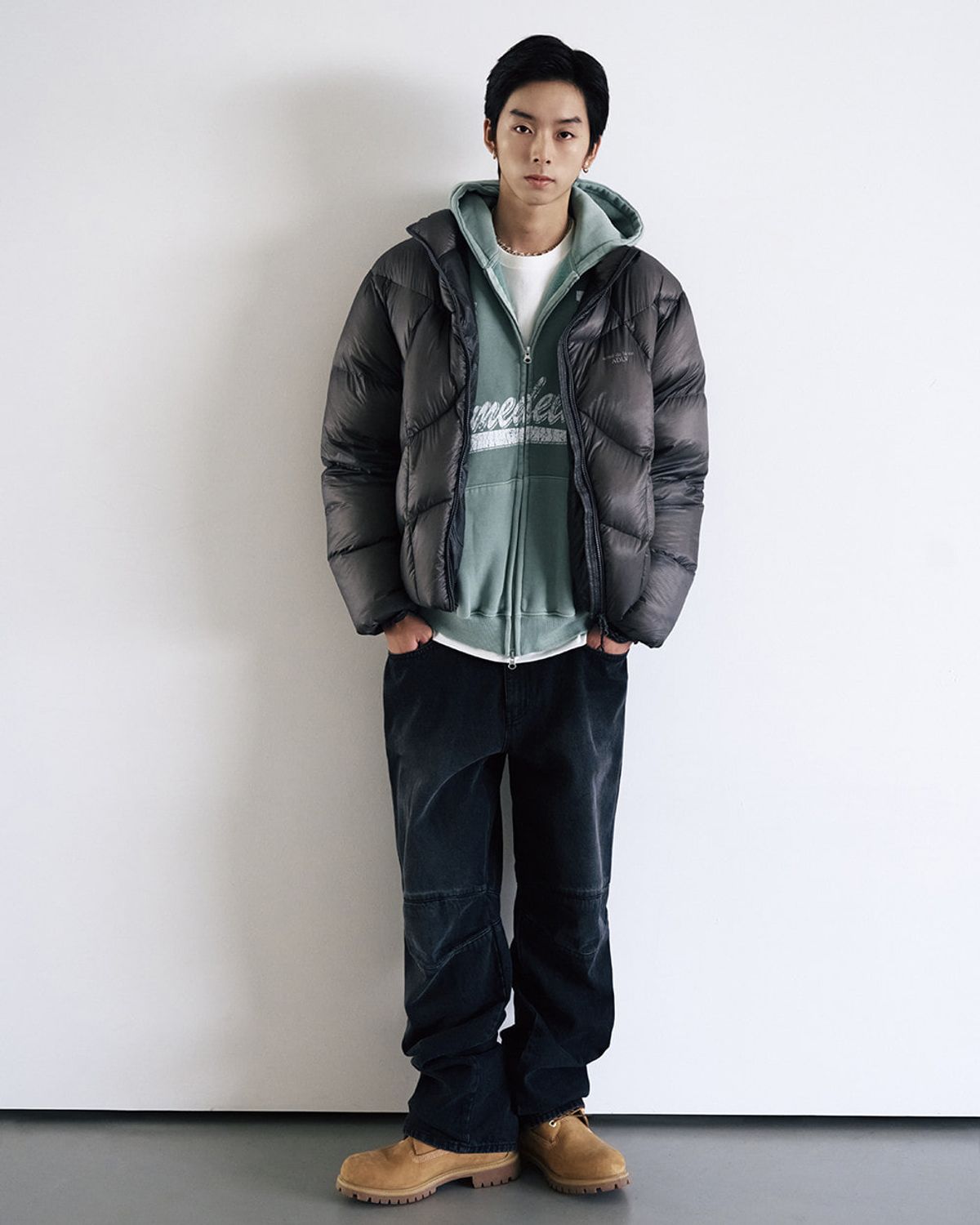 아크메드라비(ACME DE LA VIE) STANDARD FILL DUCK DOWN JACKET [CHARCOAL]