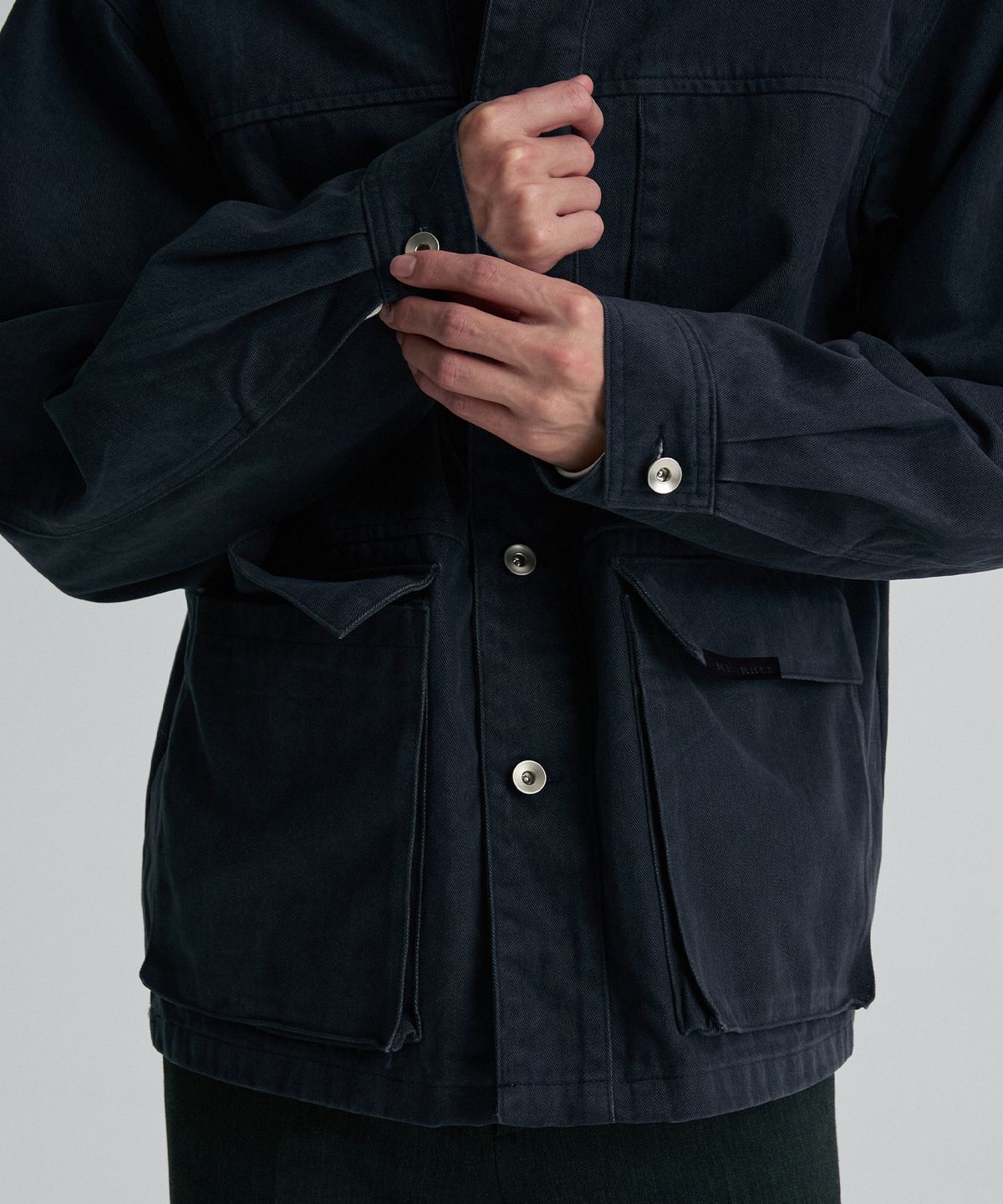 리이 맨(RERHEE MEN) UTILITY POCKET WORK JACKET