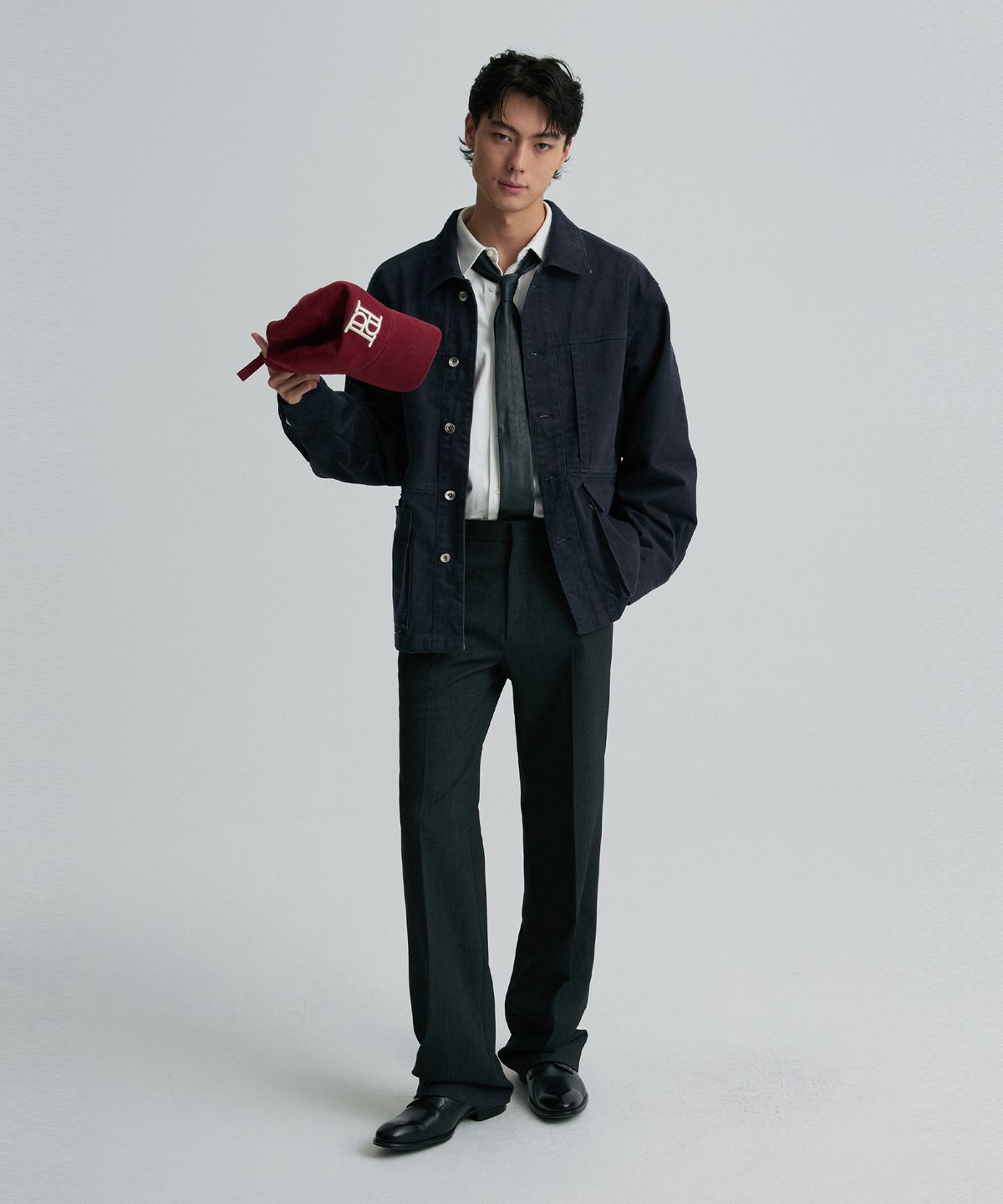 리이 맨(RERHEE MEN) UTILITY POCKET WORK JACKET