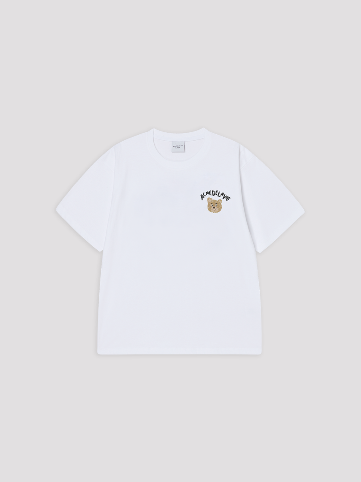 아크메드라비(ACME DE LA VIE) ANIMAL DRAWING SHORT SLEEVE T-SHIRT [WHITE]