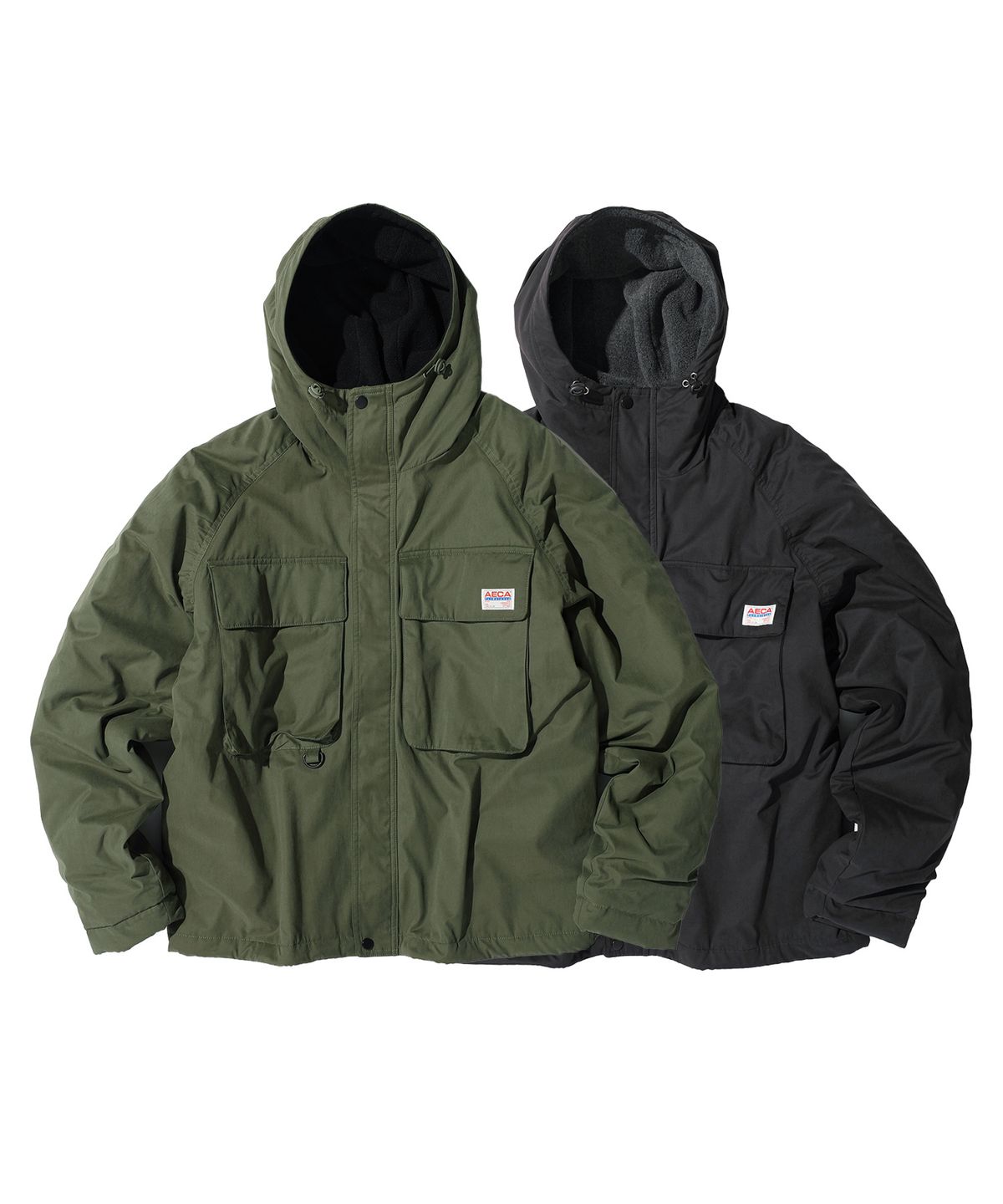 에이카화이트(AECA) 2 POCKET PADDED FLEECE JUMPER (2color)