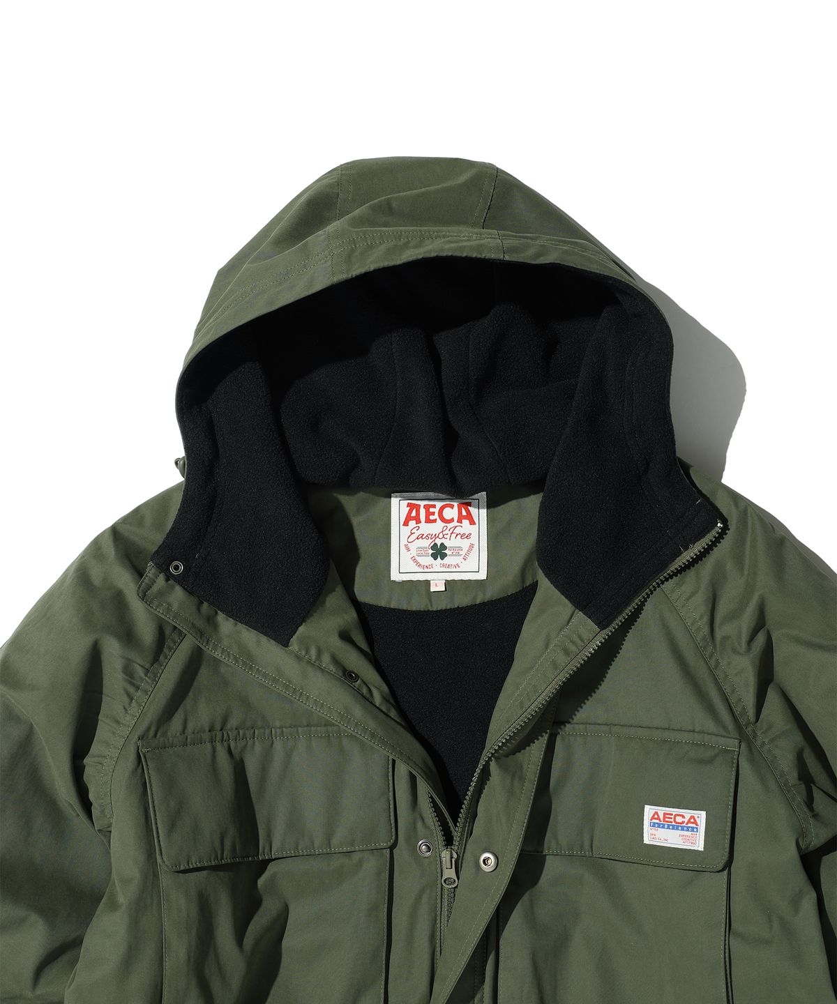 에이카화이트(AECA) 2 POCKET PADDED FLEECE JUMPER (2color)
