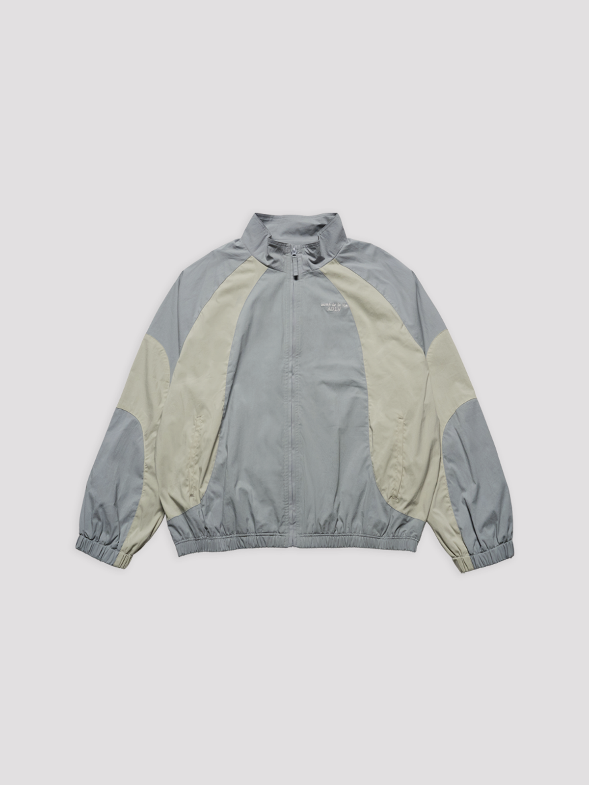 아크메드라비(ACME DE LA VIE) NYLON COLOR BLOCK JACKET [DARK MINT]