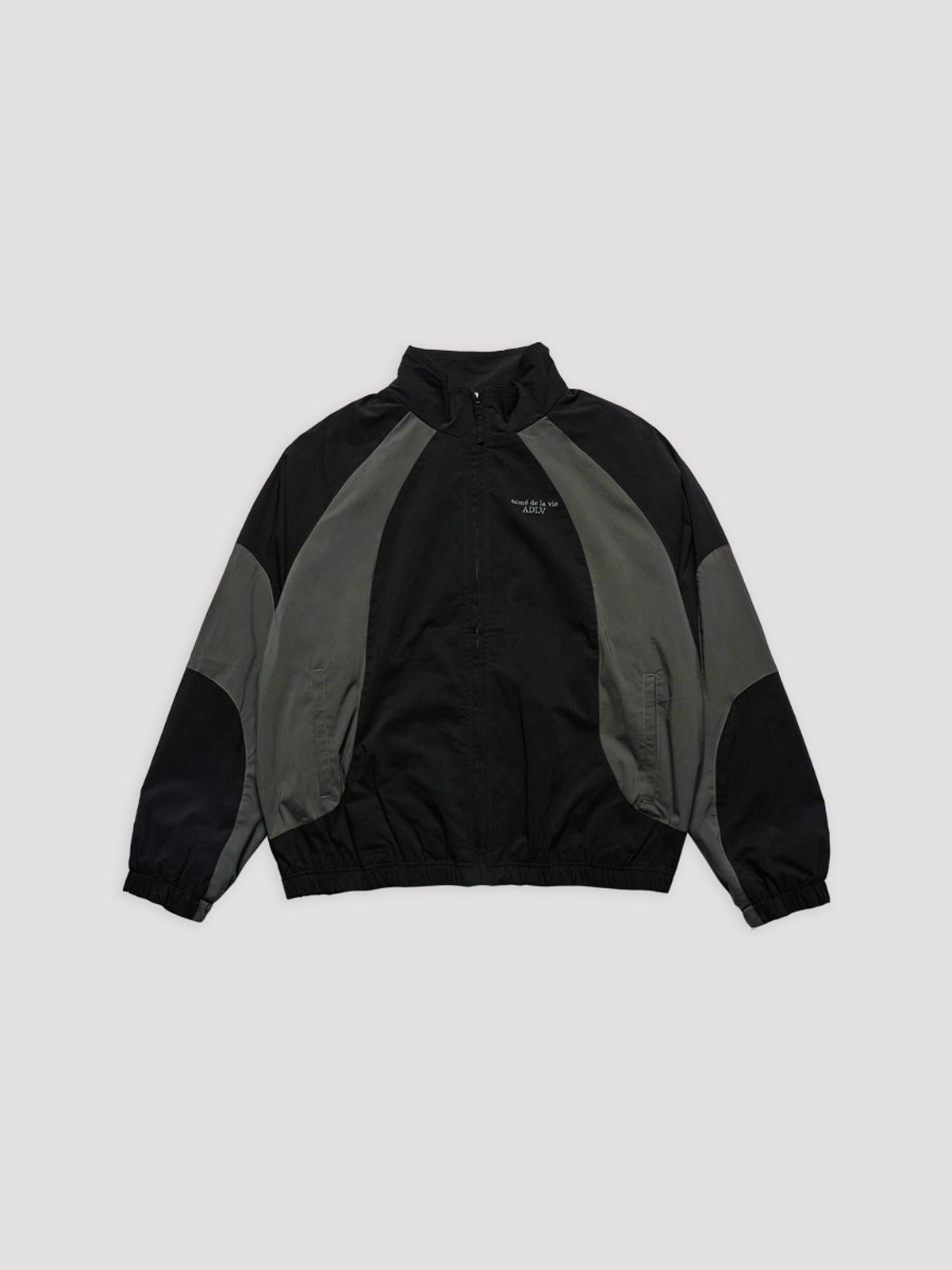 아크메드라비(ACME DE LA VIE) NYLON COLOR BLOCK JACKET [BLACK]