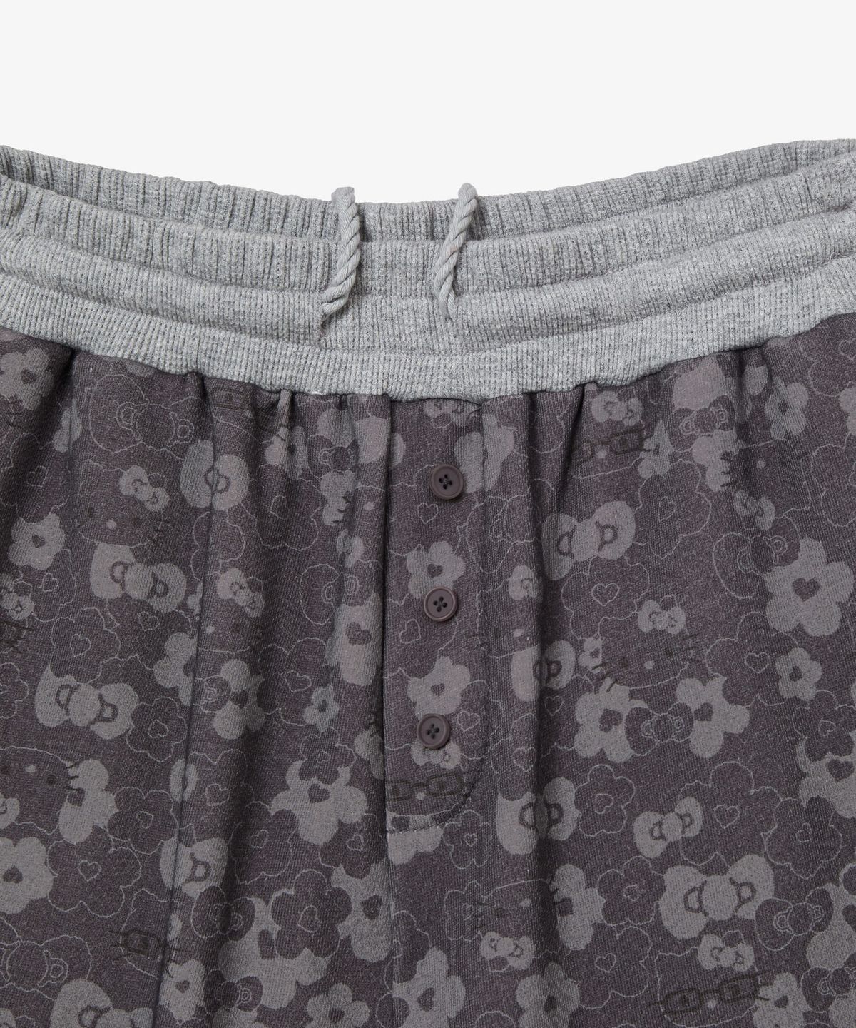 에이이에이이(AEAE) HELLO KITTY FUR SWEATPANTS [BROWN]
