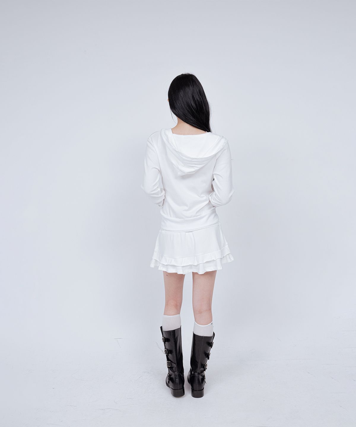 벨리아르(BELLIALEU) BELLA MINI SKIRT WHITE