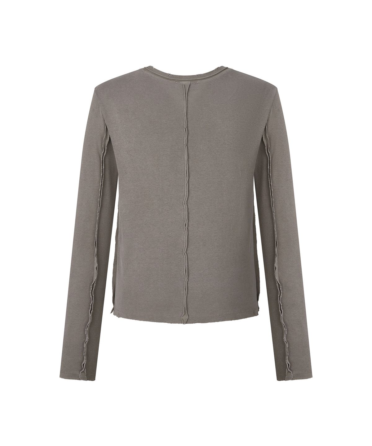 레씨토(LECYTO) Pigment Shade Pieces Long Sleeve_[Beige]