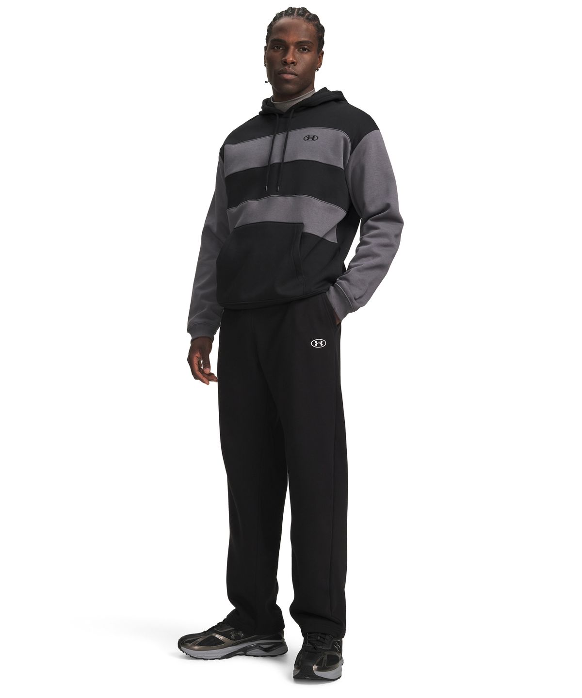 언더아머(UNDERARMOUR) 라이벌 플리스 팬츠 6013444-008