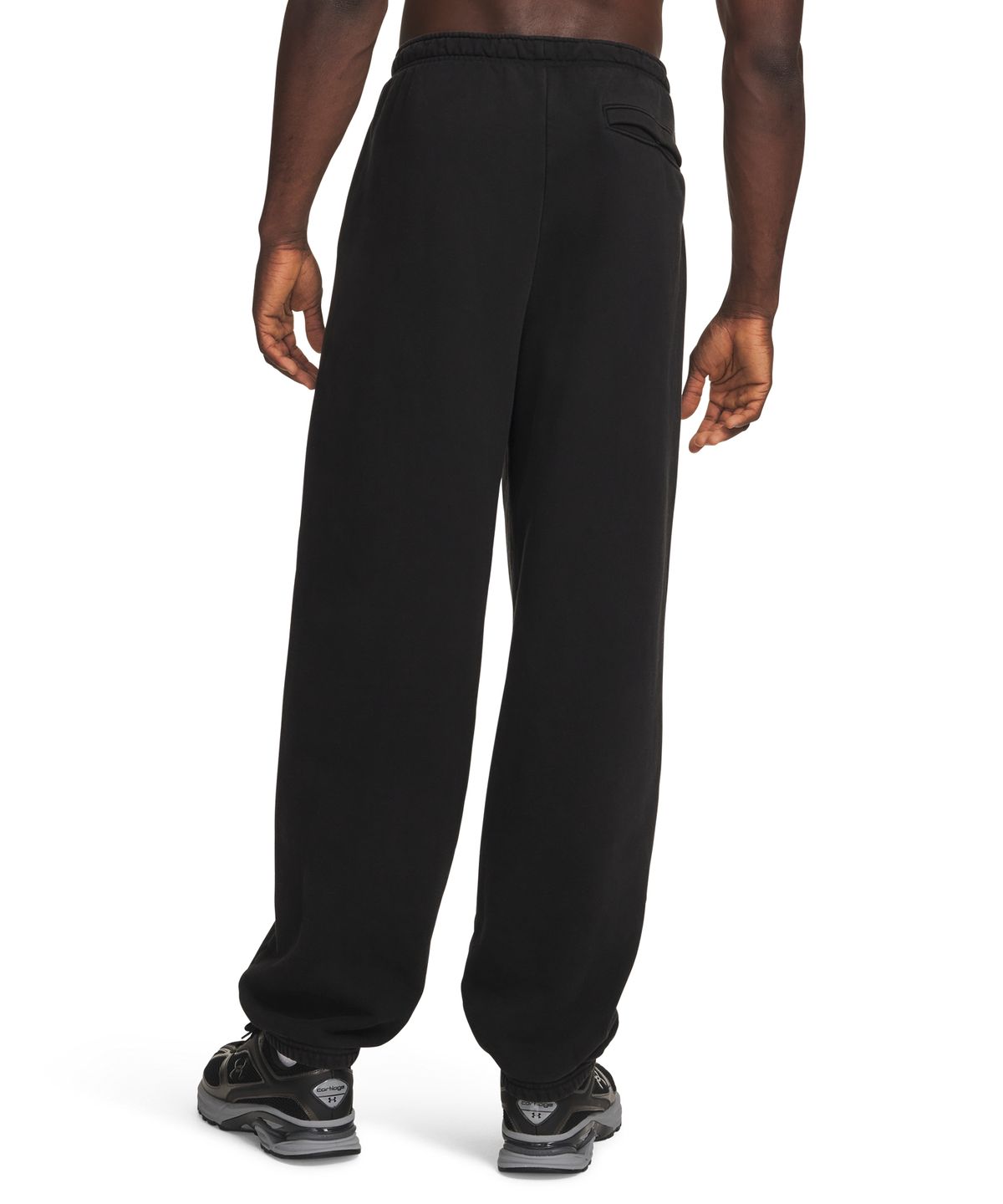 언더아머(UNDERARMOUR) 아이콘 헤비웨이트 플리스 워시드 팬츠 6014446-008