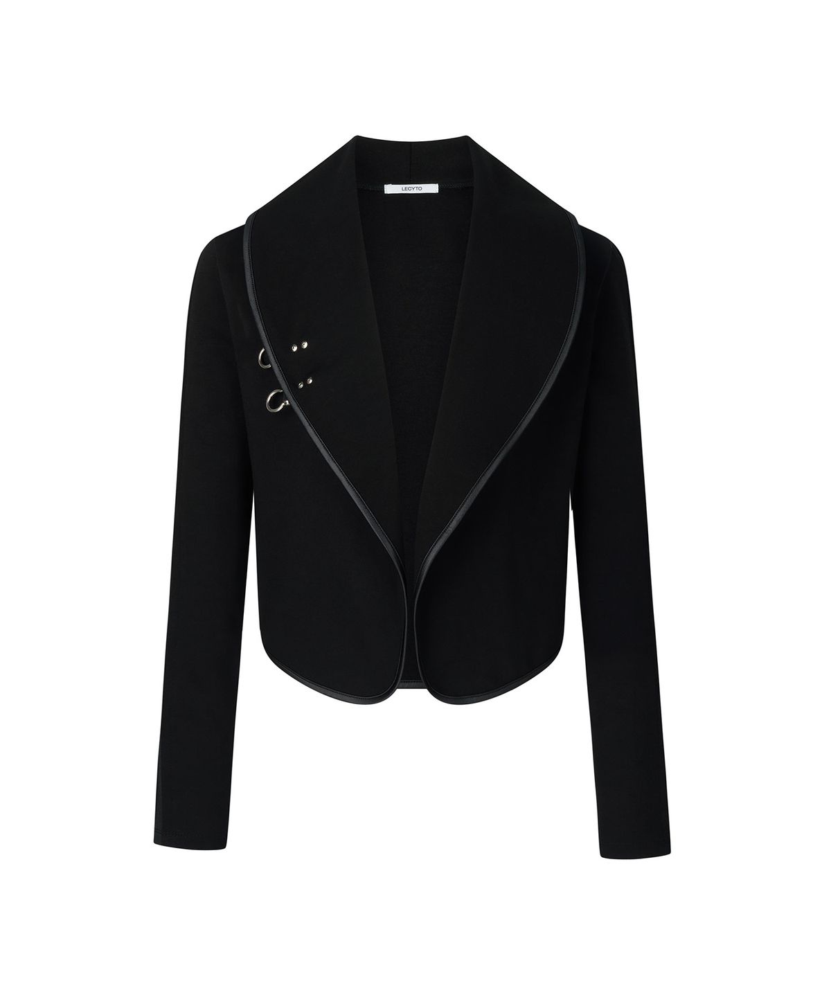 레씨토(LECYTO) Worn Saint Jacket_[Black]