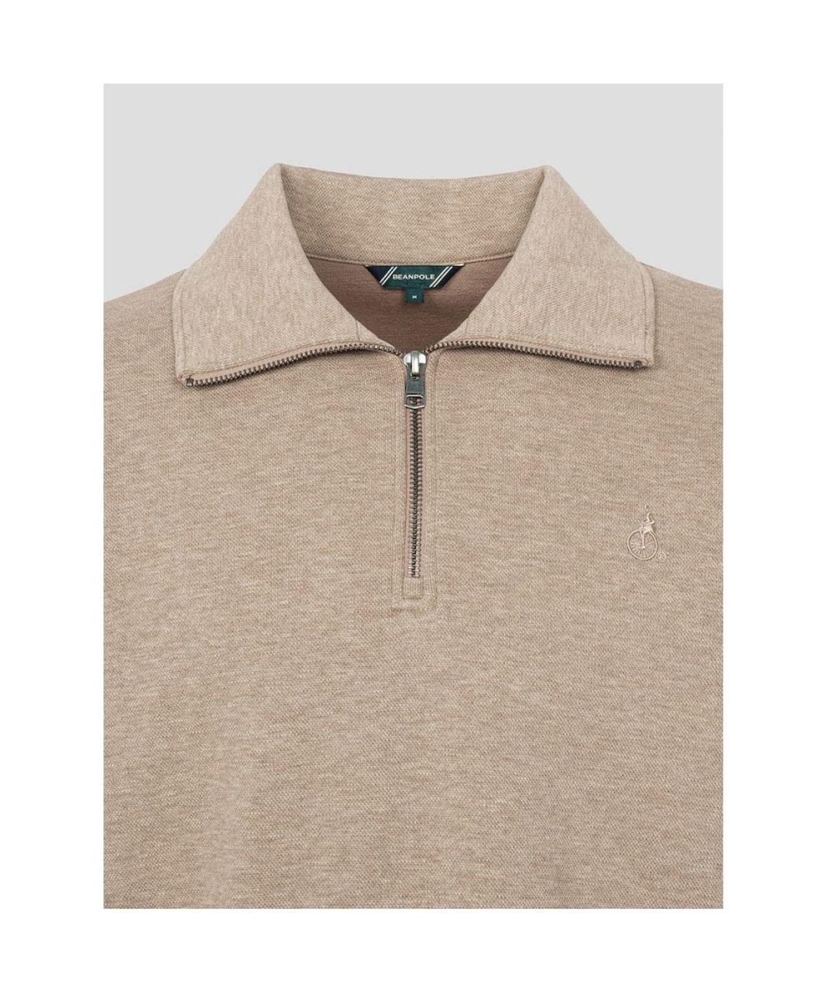빈폴 멘(BEANPOLE MEN) [Essential] 이중직 쿼터집 티셔츠  베이지