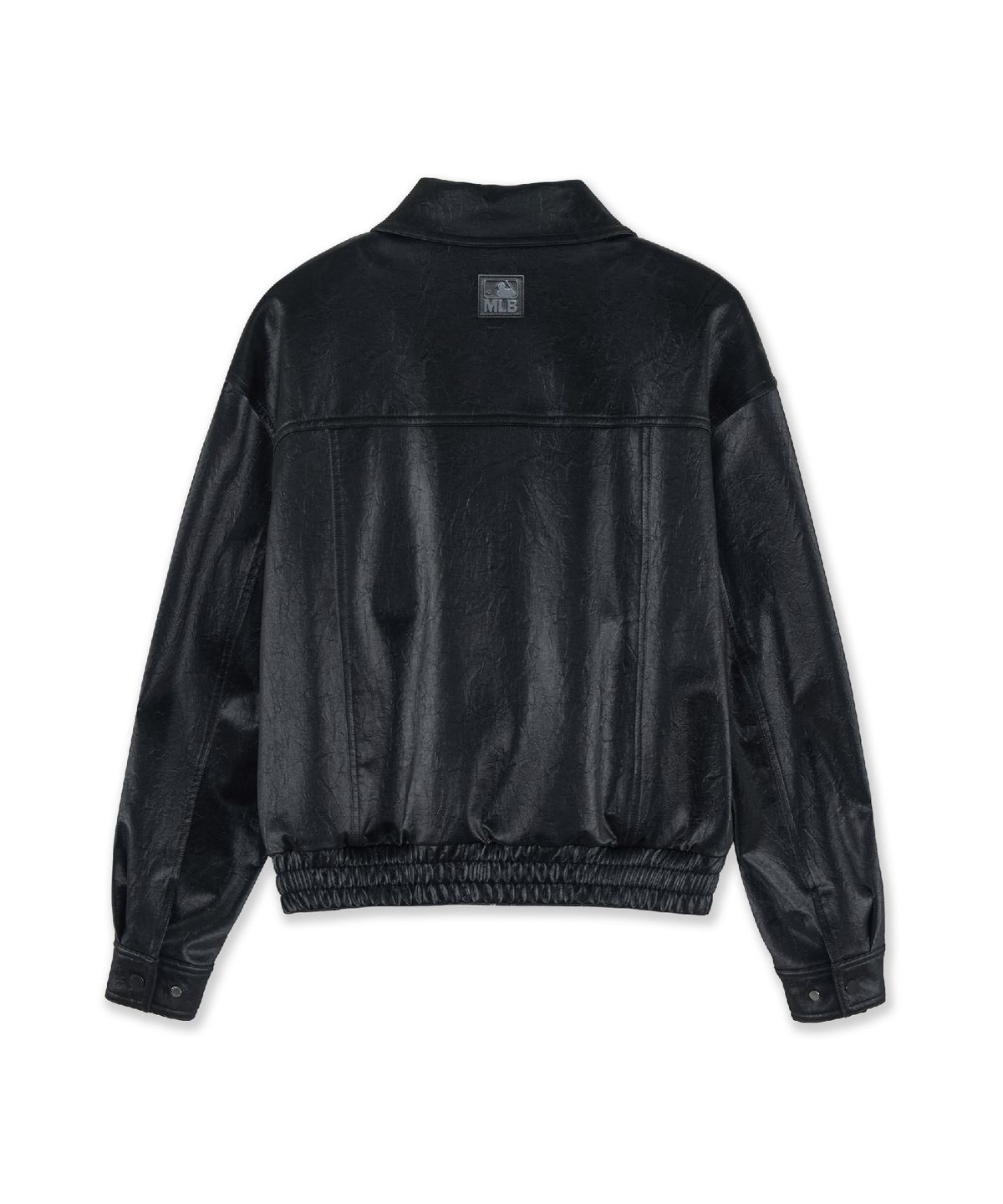 엠엘비(MLB) 여성 유광 자켓 LA (Black)