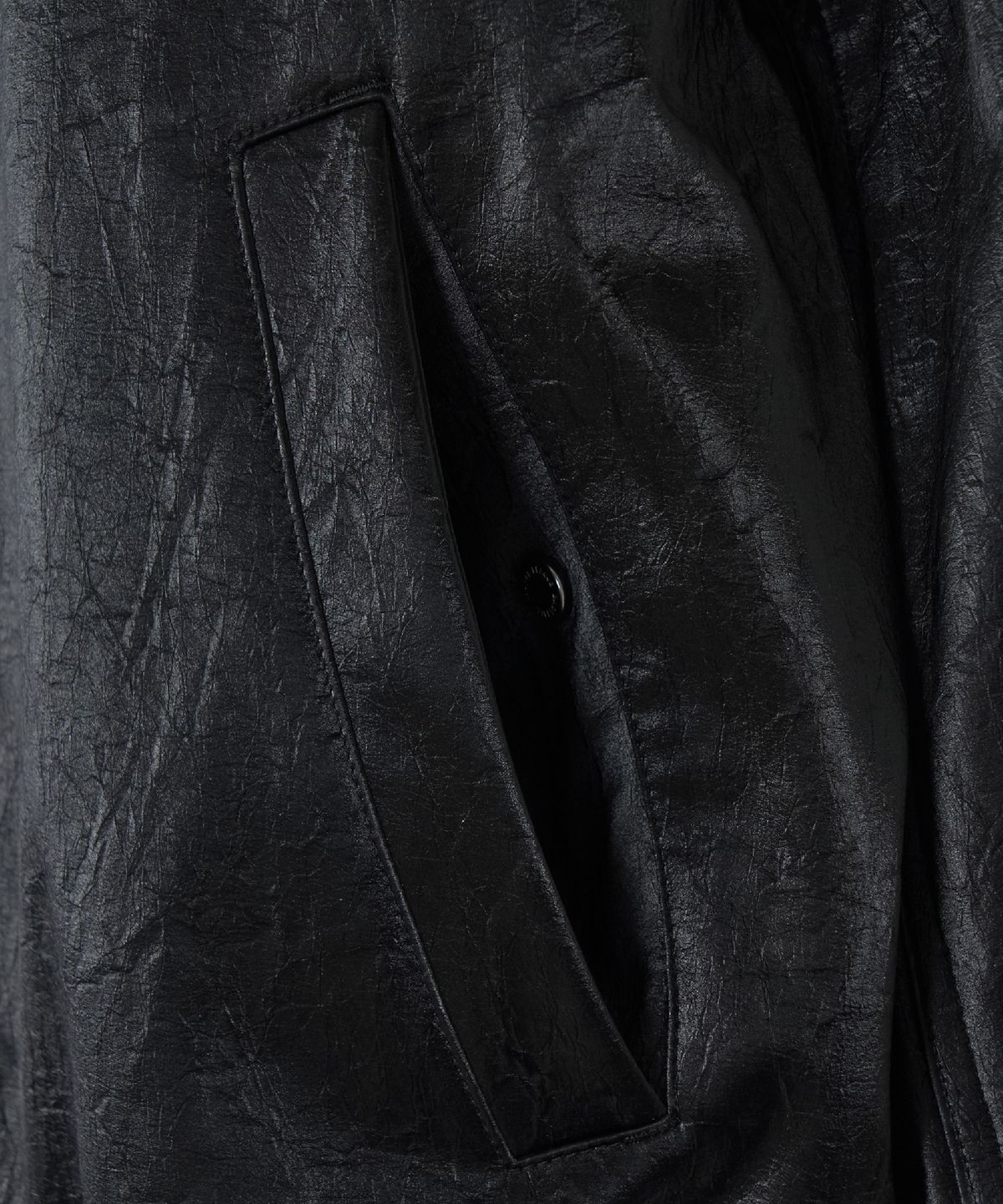 엠엘비(MLB) 여성 유광 자켓 LA (Black)