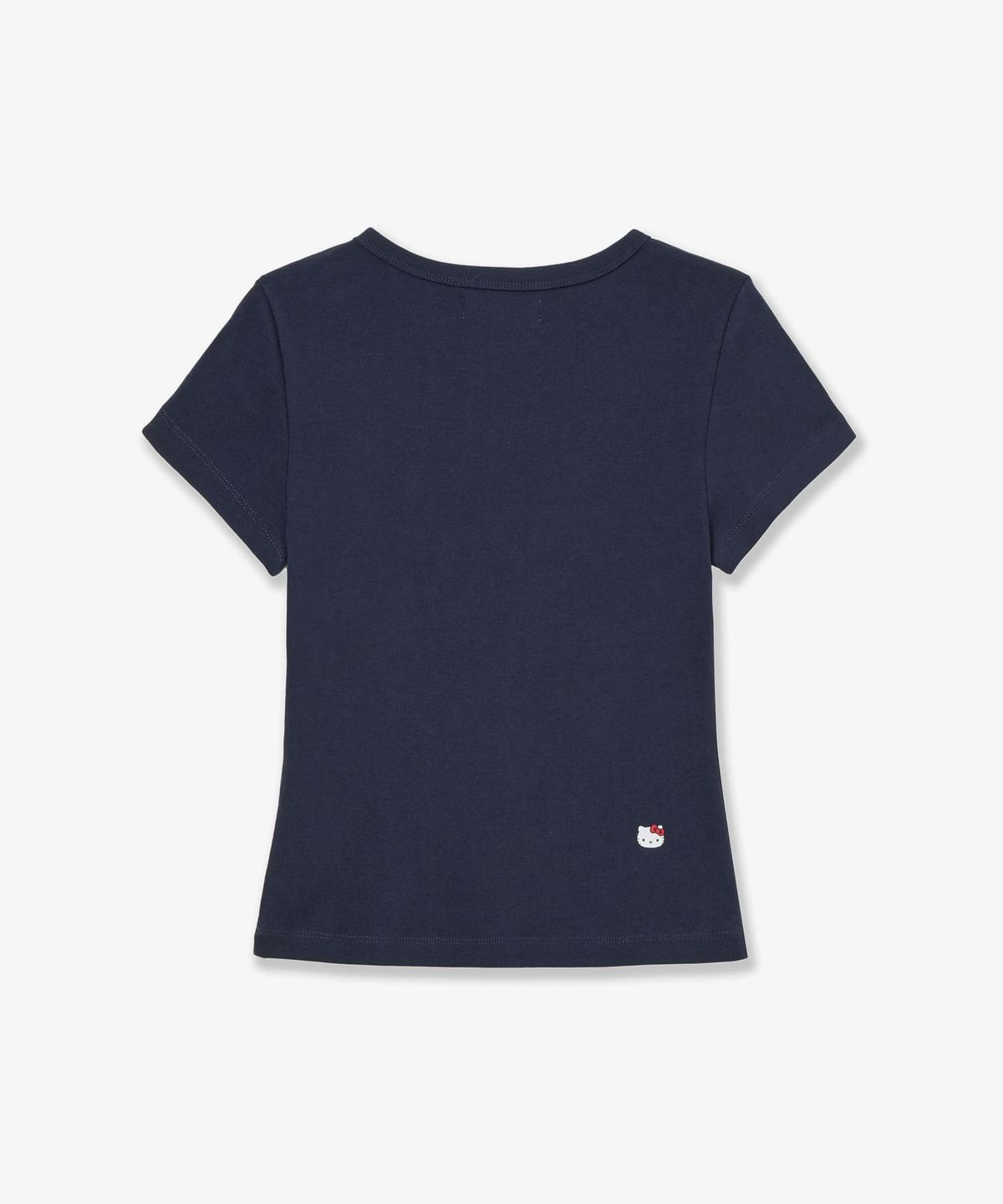 에이이에이이(AEAE) HELLO KITTY DOT SMALL LETTER TEE [NAVY]