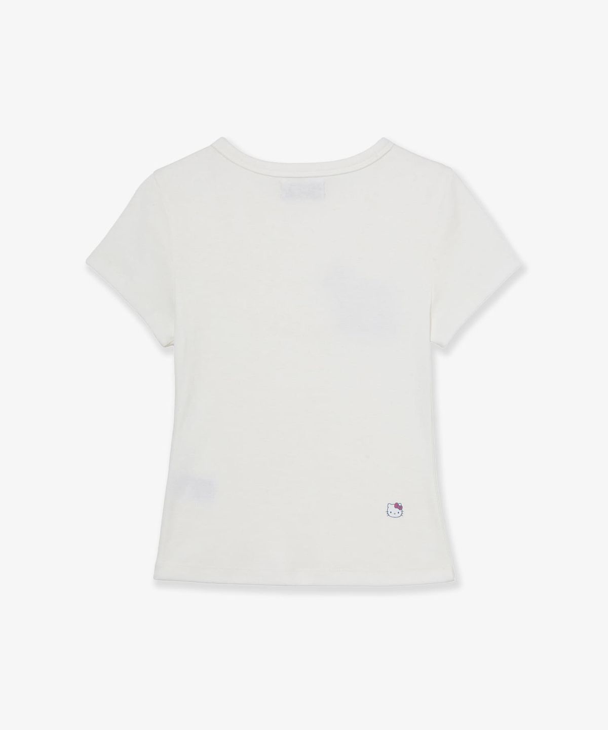 에이이에이이(AEAE) HELLO KITTY DOT SMALL LETTER TEE [WHITE]
