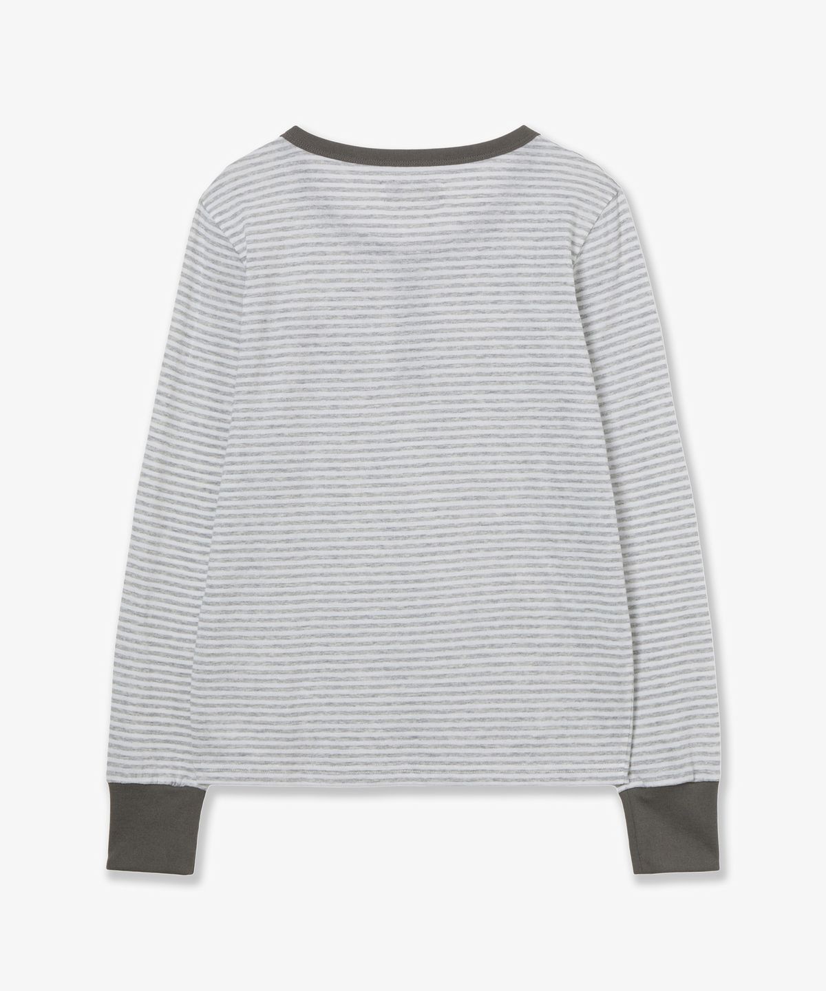 에이이에이이(AEAE) HELLO KITTY STRIPE TEE [GREY]