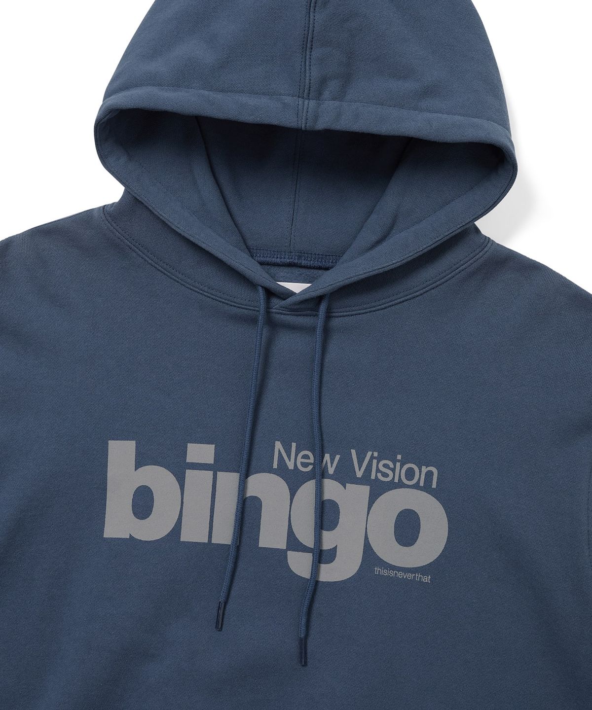 디스이즈네버댓(THISISNEVERTHAT) N.V. bingo Hoodie Deep Water