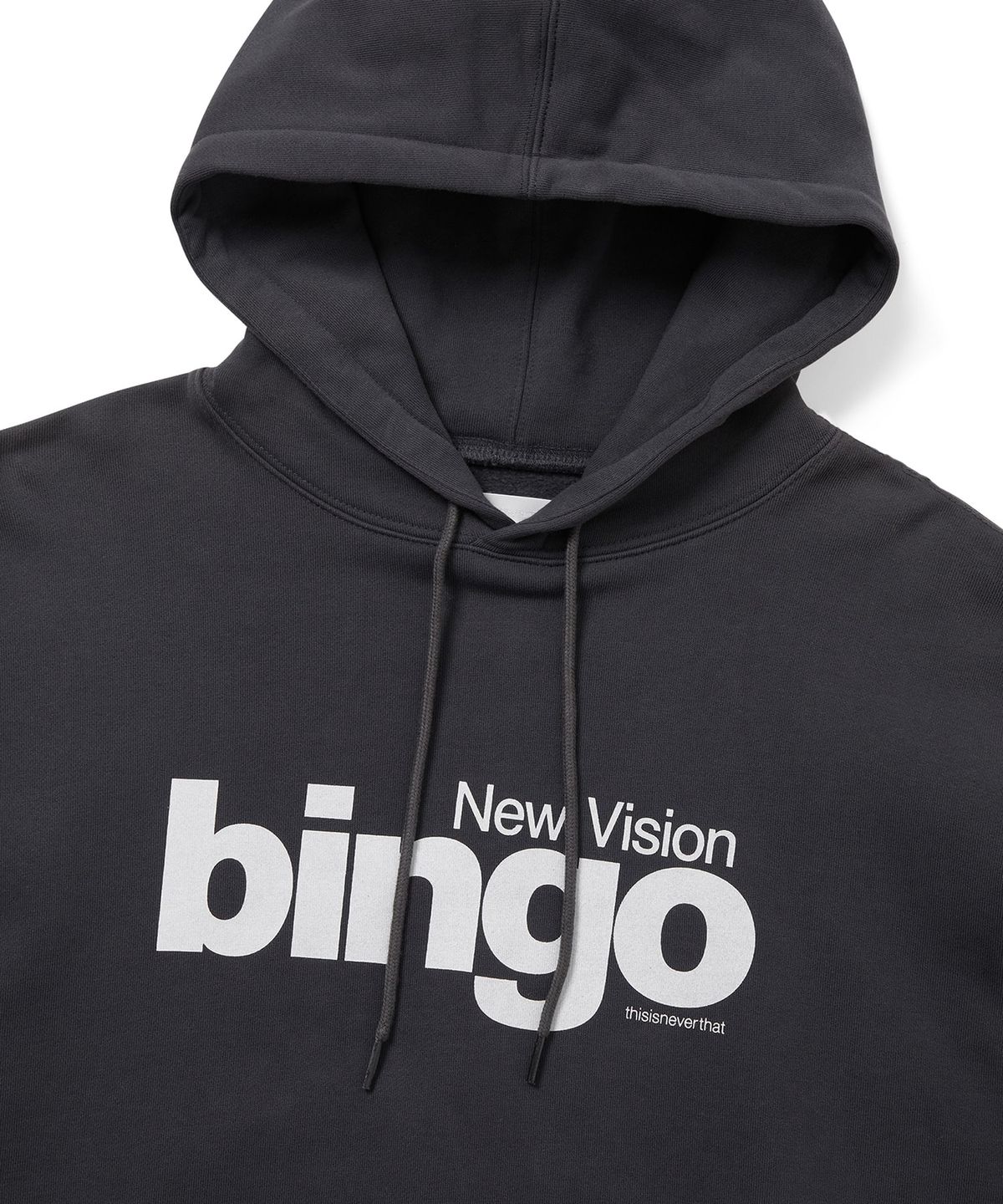 디스이즈네버댓(THISISNEVERTHAT) N.V. bingo Hoodie Charcoal