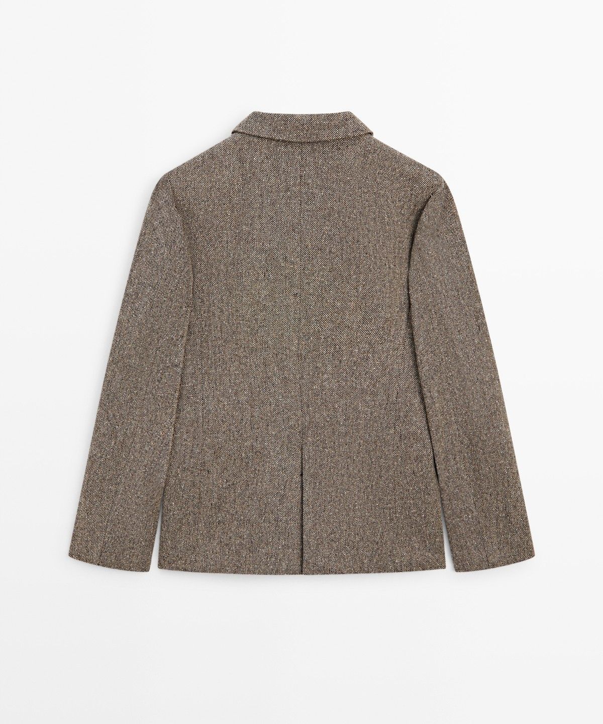 마시모두띠(MASSIMO DUTTI) 울 블렌드 크롭 블레이저