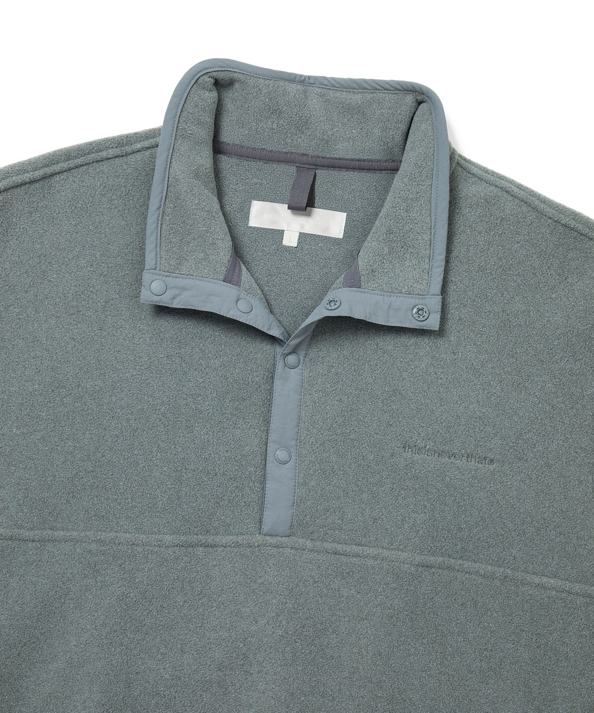 디스이즈네버댓(THISISNEVERTHAT) Fleece Pullover Slate Grey