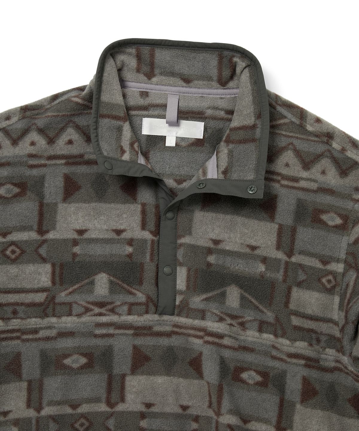 디스이즈네버댓(THISISNEVERTHAT) Fleece Pullover Brown