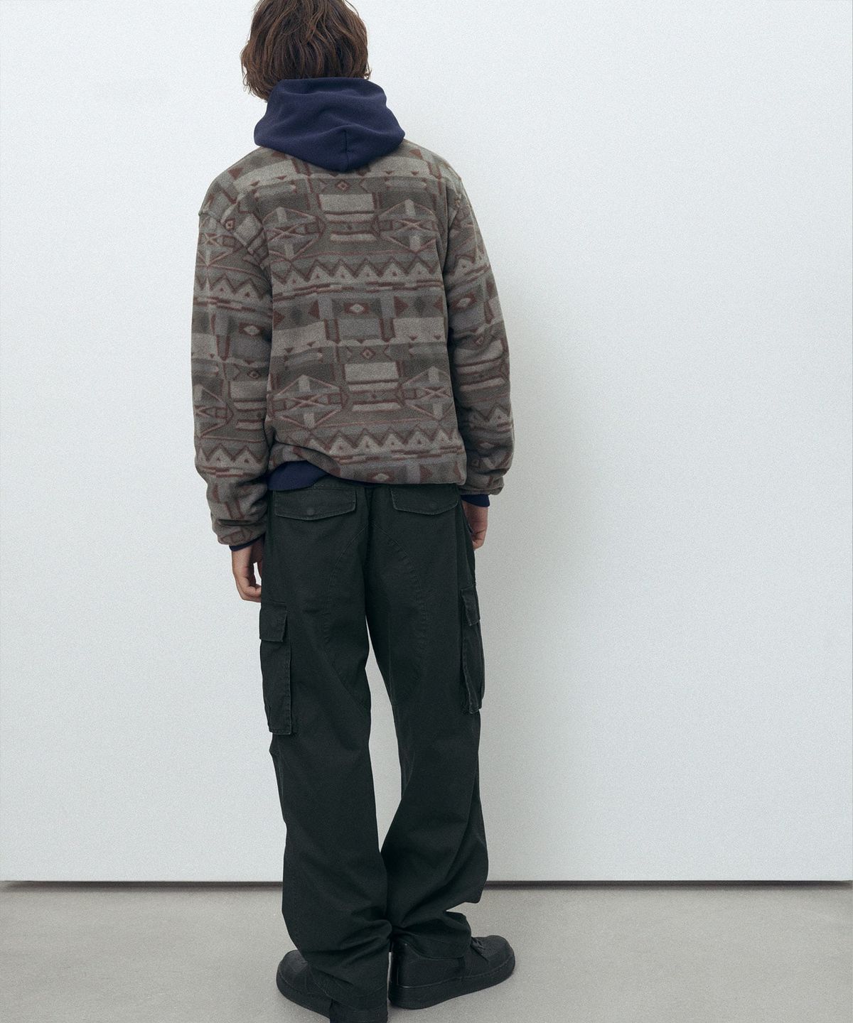 디스이즈네버댓(THISISNEVERTHAT) Fleece Pullover Brown