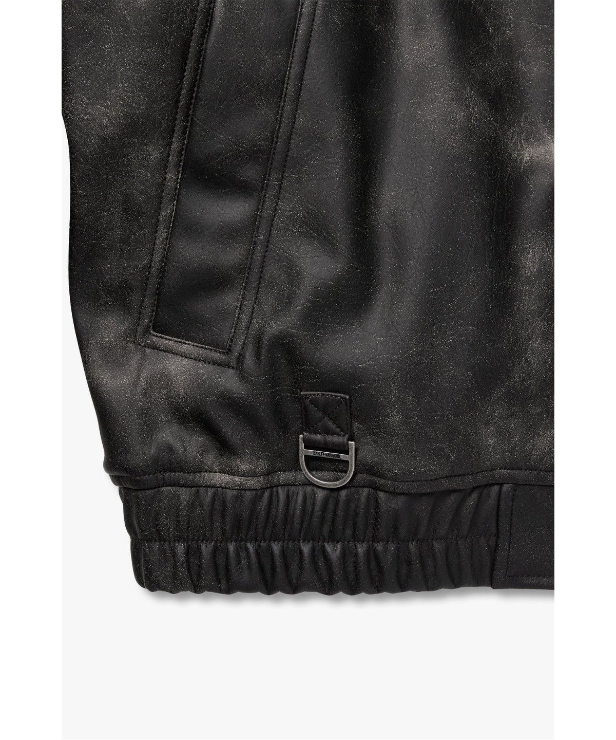 할리데이비슨 컬렉션스®(HARLEY-DAVIDSON COLLECTIONS®) 할리 스모크 레이싱 신세틱 레더 자켓 카키 브라운 HH16301002