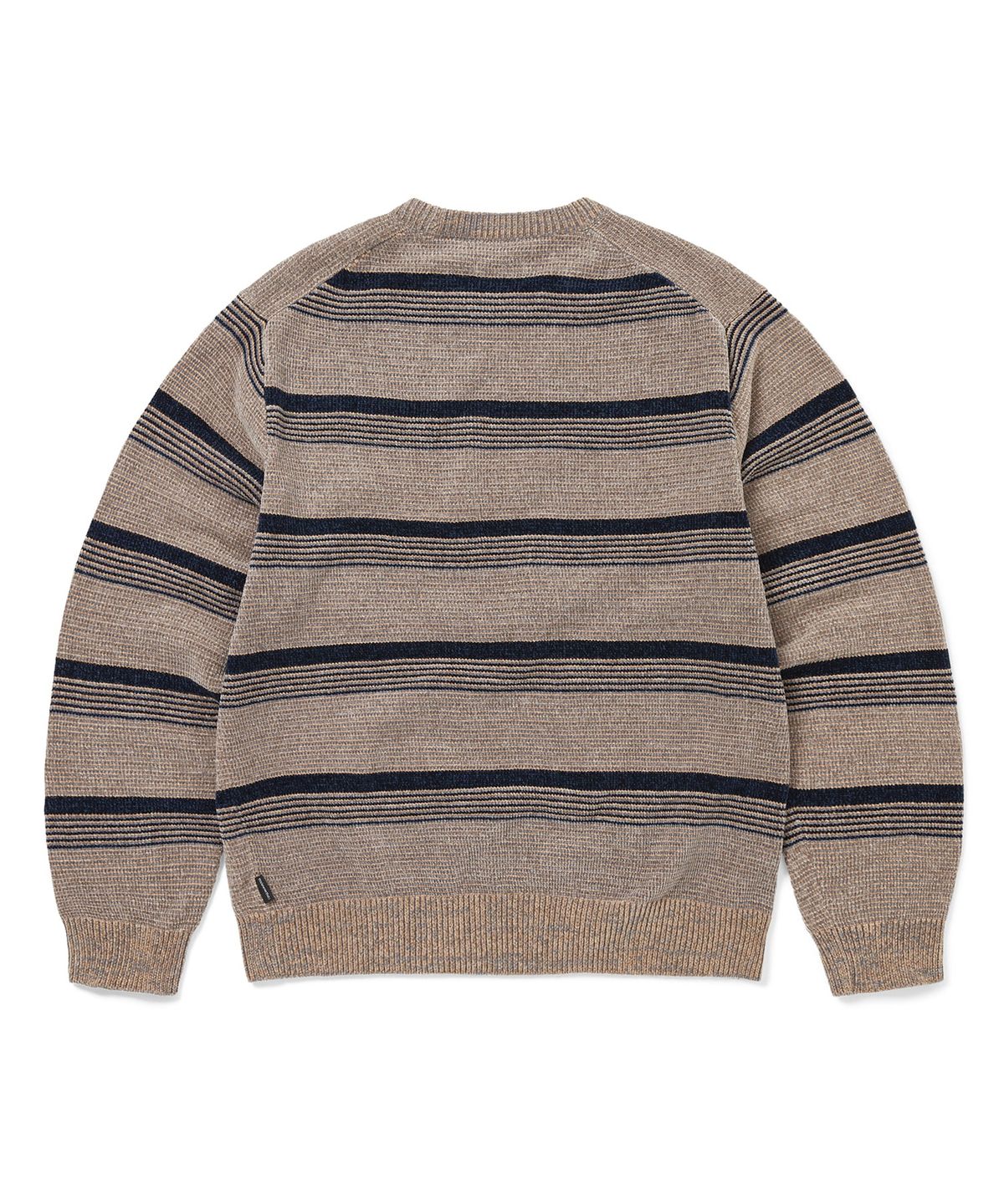 디스이즈네버댓(THISISNEVERTHAT) Striped Velvet Knit Sweater Dusty Pink