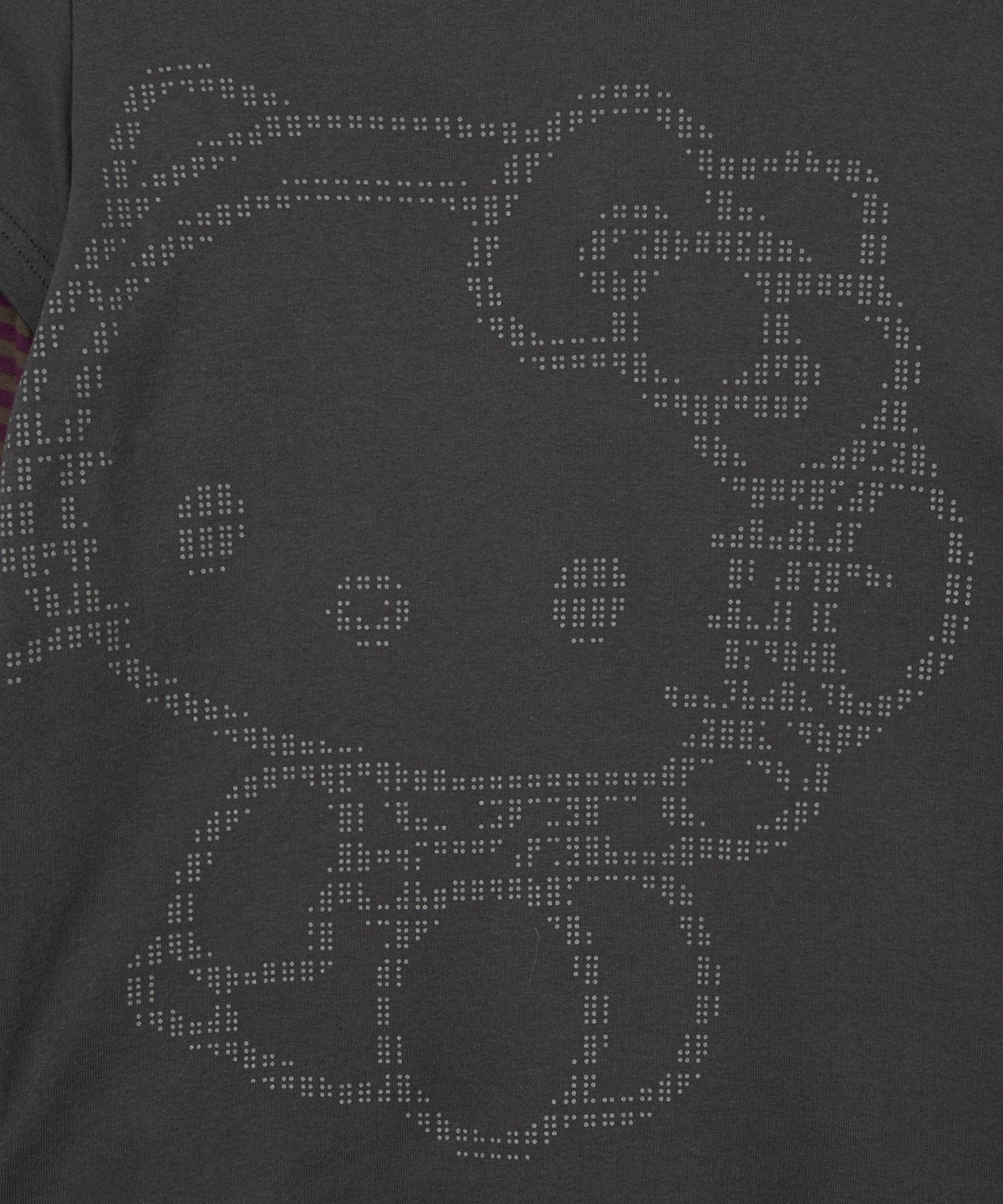 에이이에이이(AEAE) HELLO KITTY LAYERED HOODIE [PURPLE]