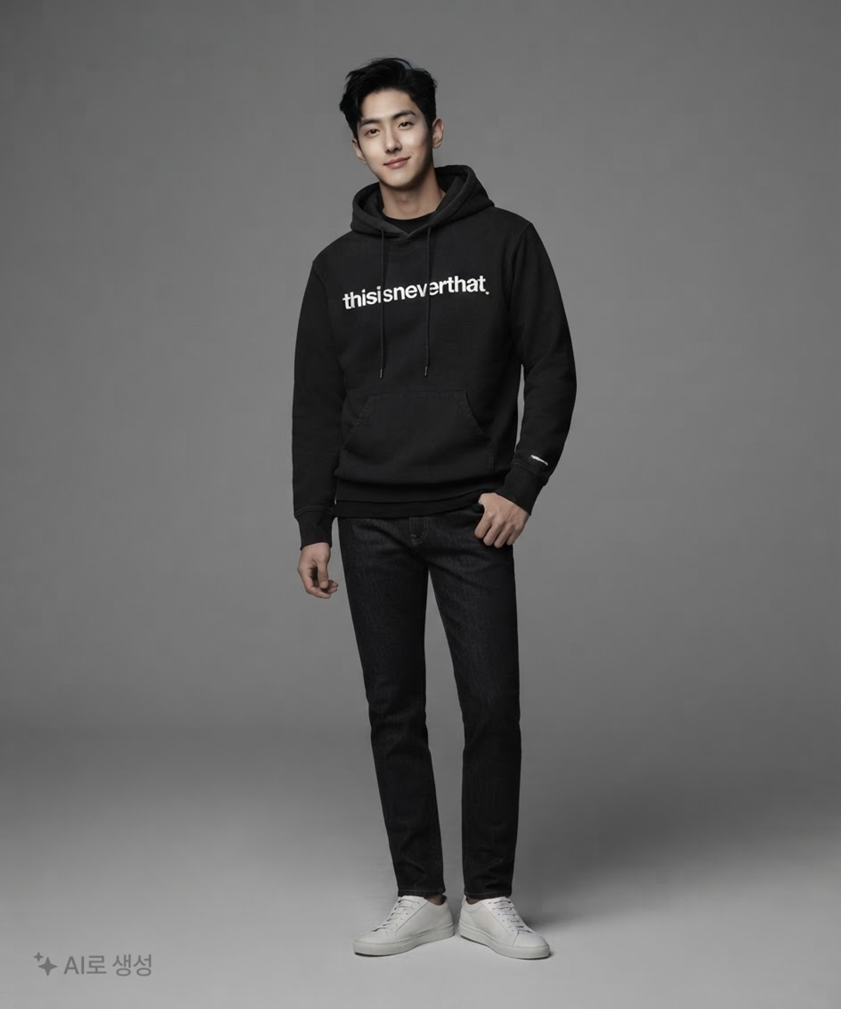 디스이즈네버댓(THISISNEVERTHAT) 후드 티셔츠 S