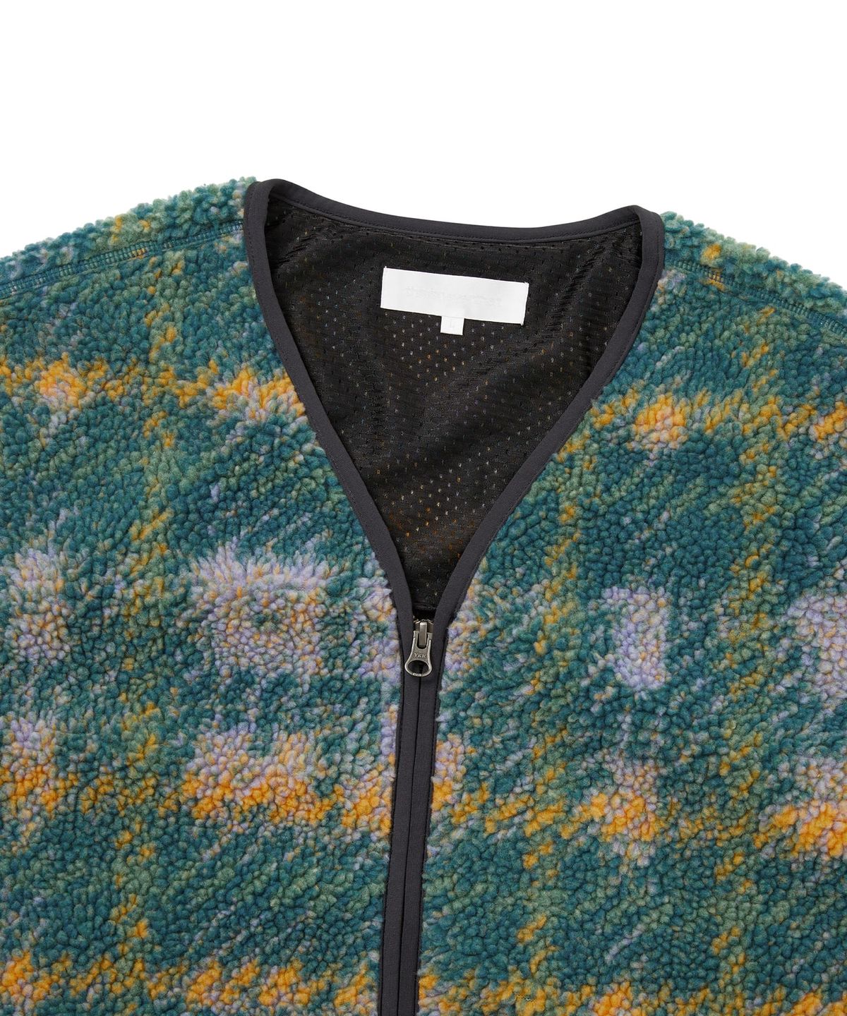 디스이즈네버댓(THISISNEVERTHAT) Fleece Check Vest Lavender