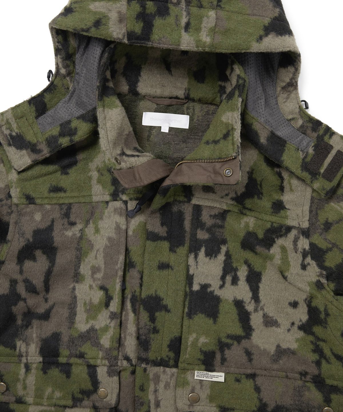 디스이즈네버댓(THISISNEVERTHAT) Wool Blend Field Jacket Camo