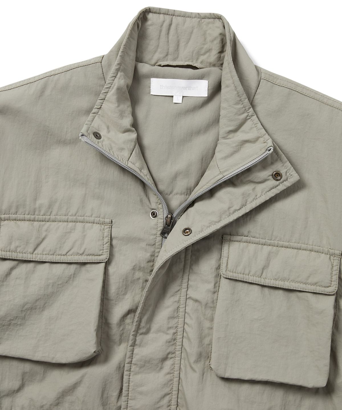 디스이즈네버댓(THISISNEVERTHAT) Sportsman Jacket Stone