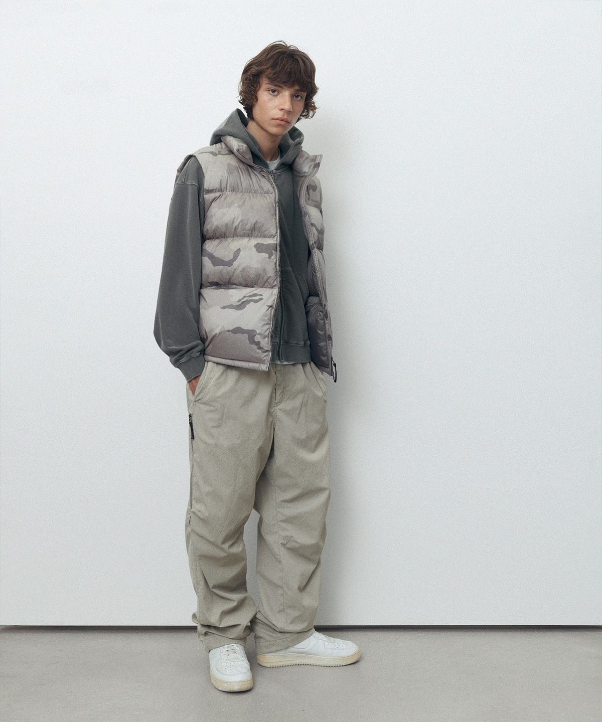 디스이즈네버댓(THISISNEVERTHAT) PERTEX T Down Vest Camo