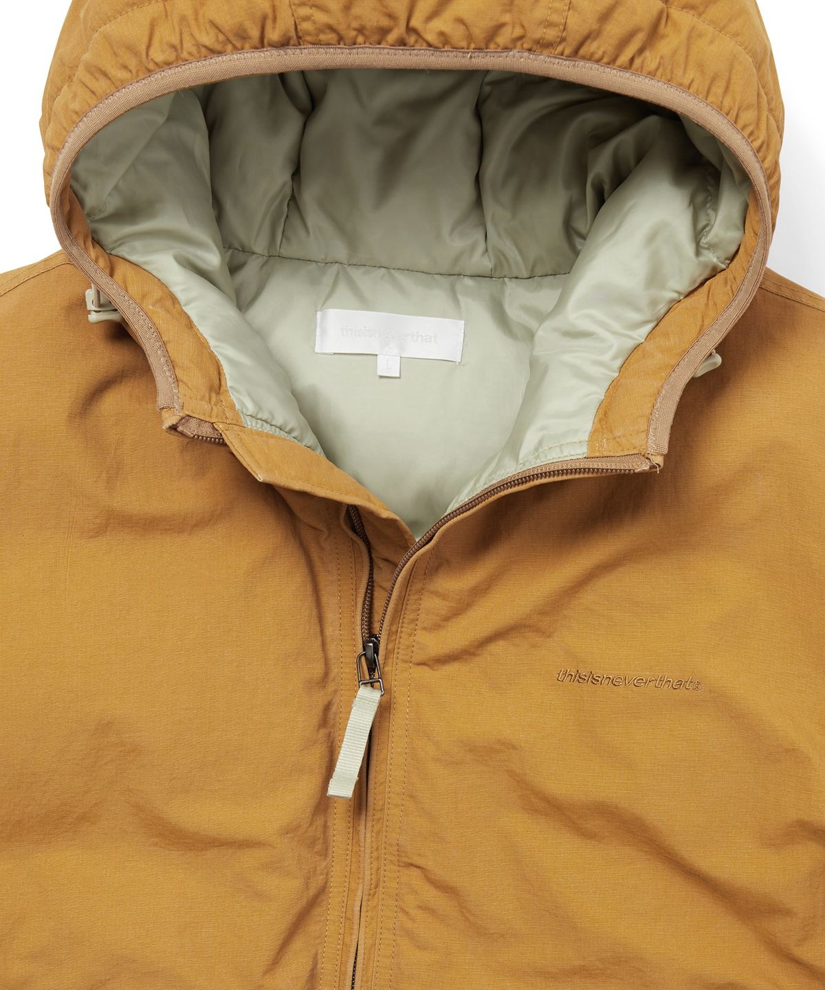 디스이즈네버댓(THISISNEVERTHAT) Washed Down Puffer Jacket Orange