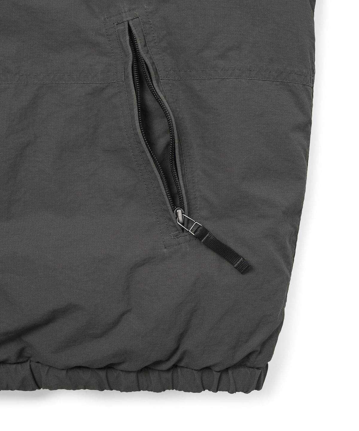 디스이즈네버댓(THISISNEVERTHAT) Washed Down Puffer Jacket Charcoal