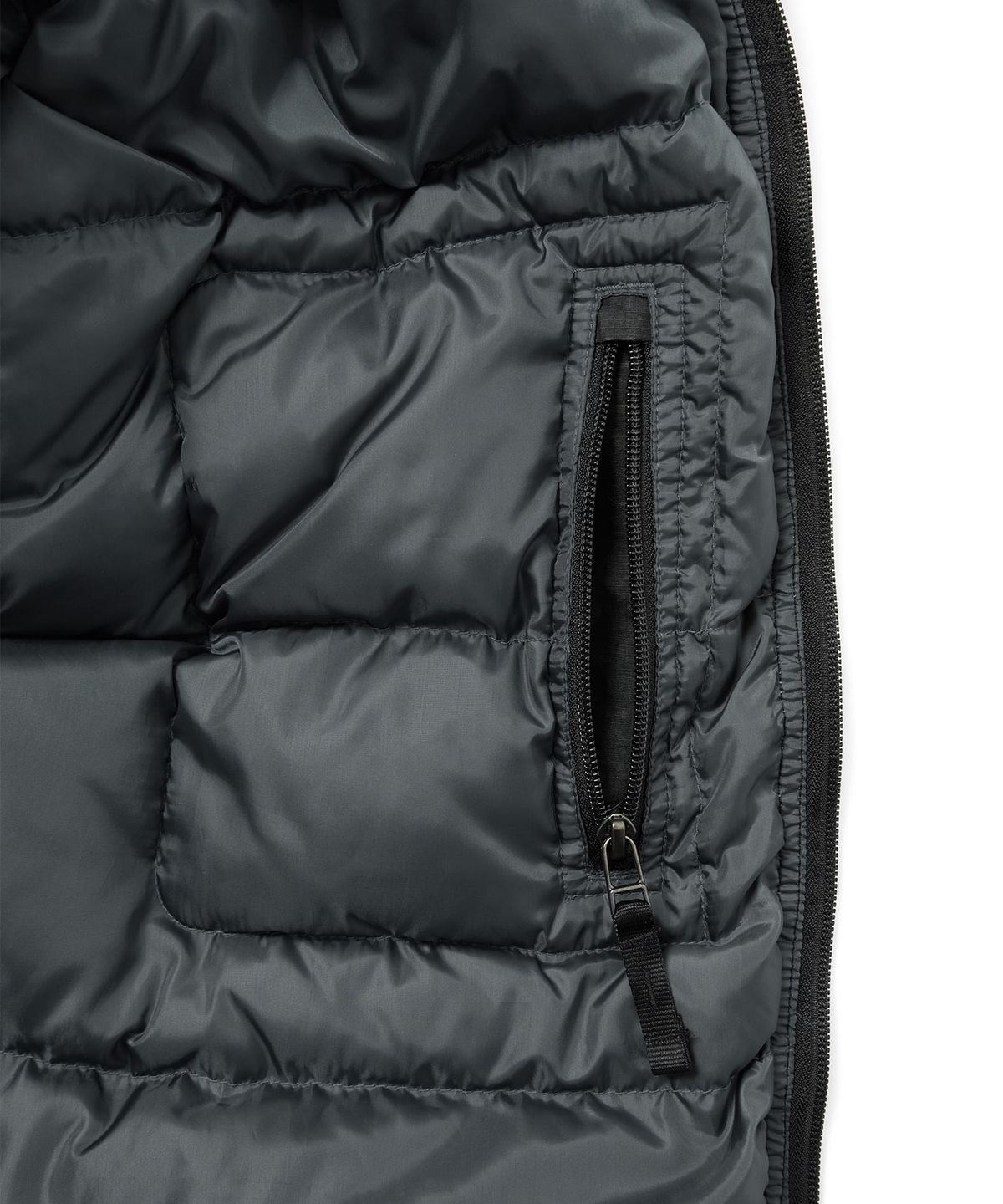 디스이즈네버댓(THISISNEVERTHAT) Washed Down Puffer Jacket Black