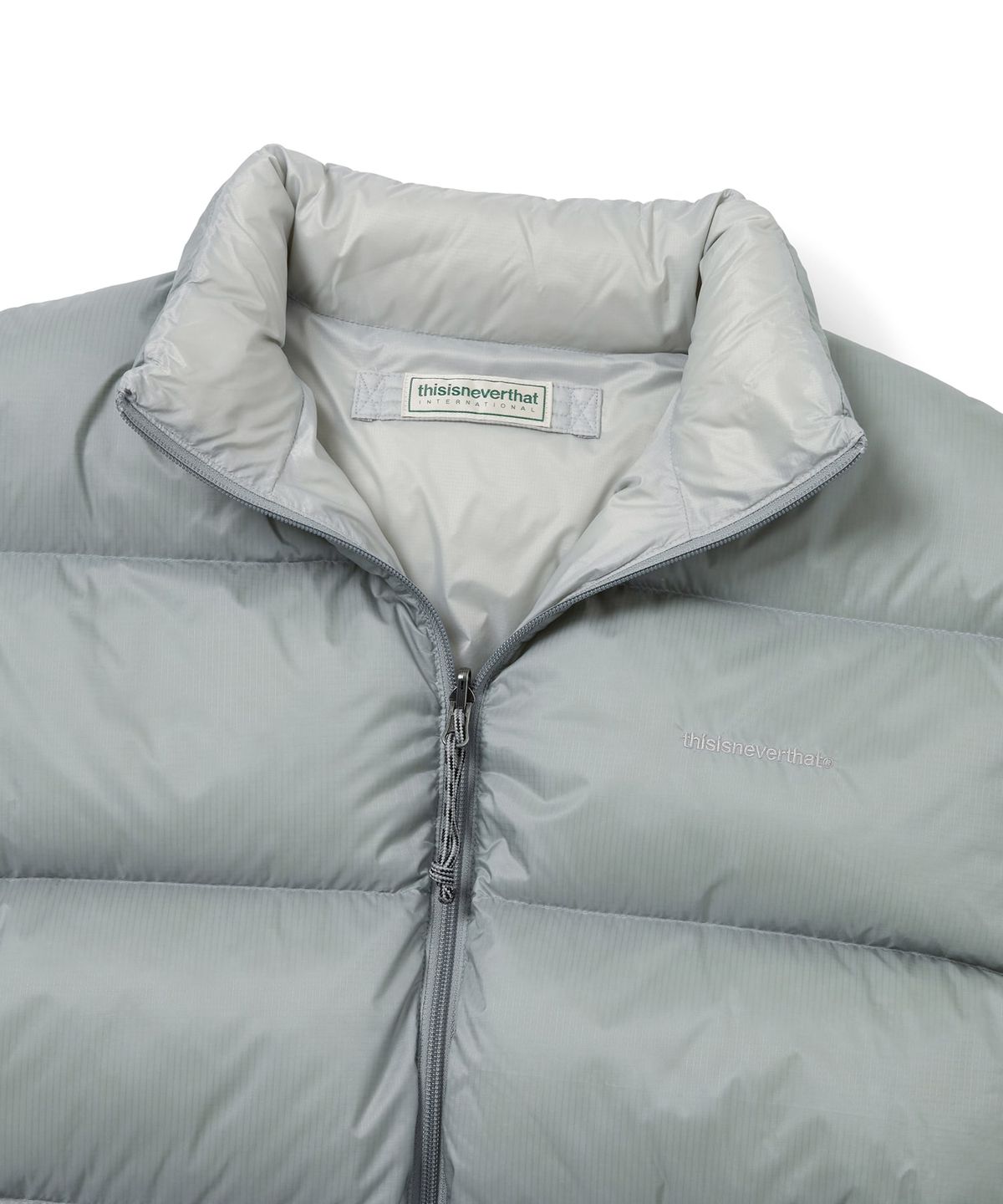 디스이즈네버댓(THISISNEVERTHAT) PERTEX Reversible T Down Jacket Mint Grey