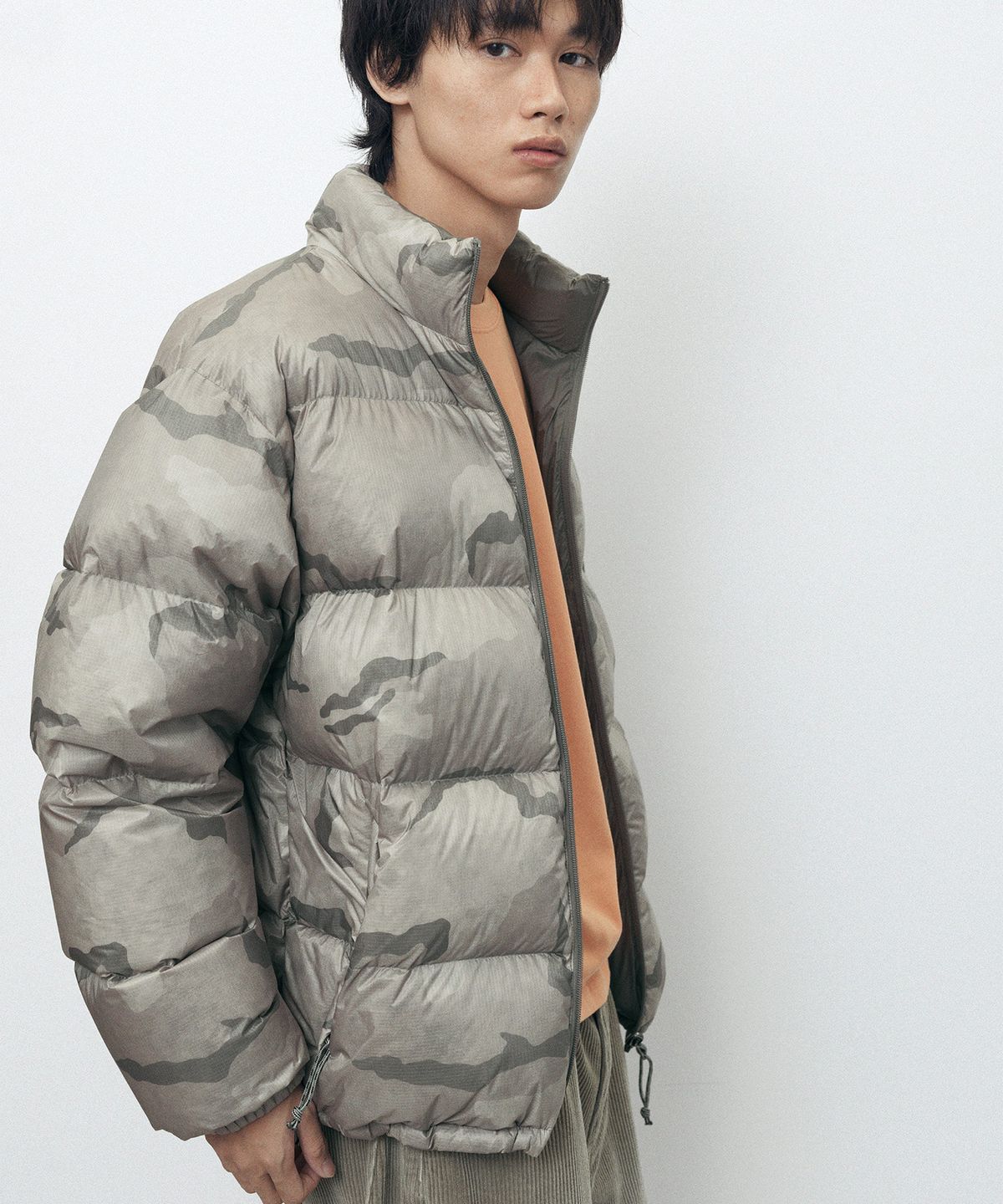 디스이즈네버댓(THISISNEVERTHAT) PERTEX Reversible T Down Jacket Camo