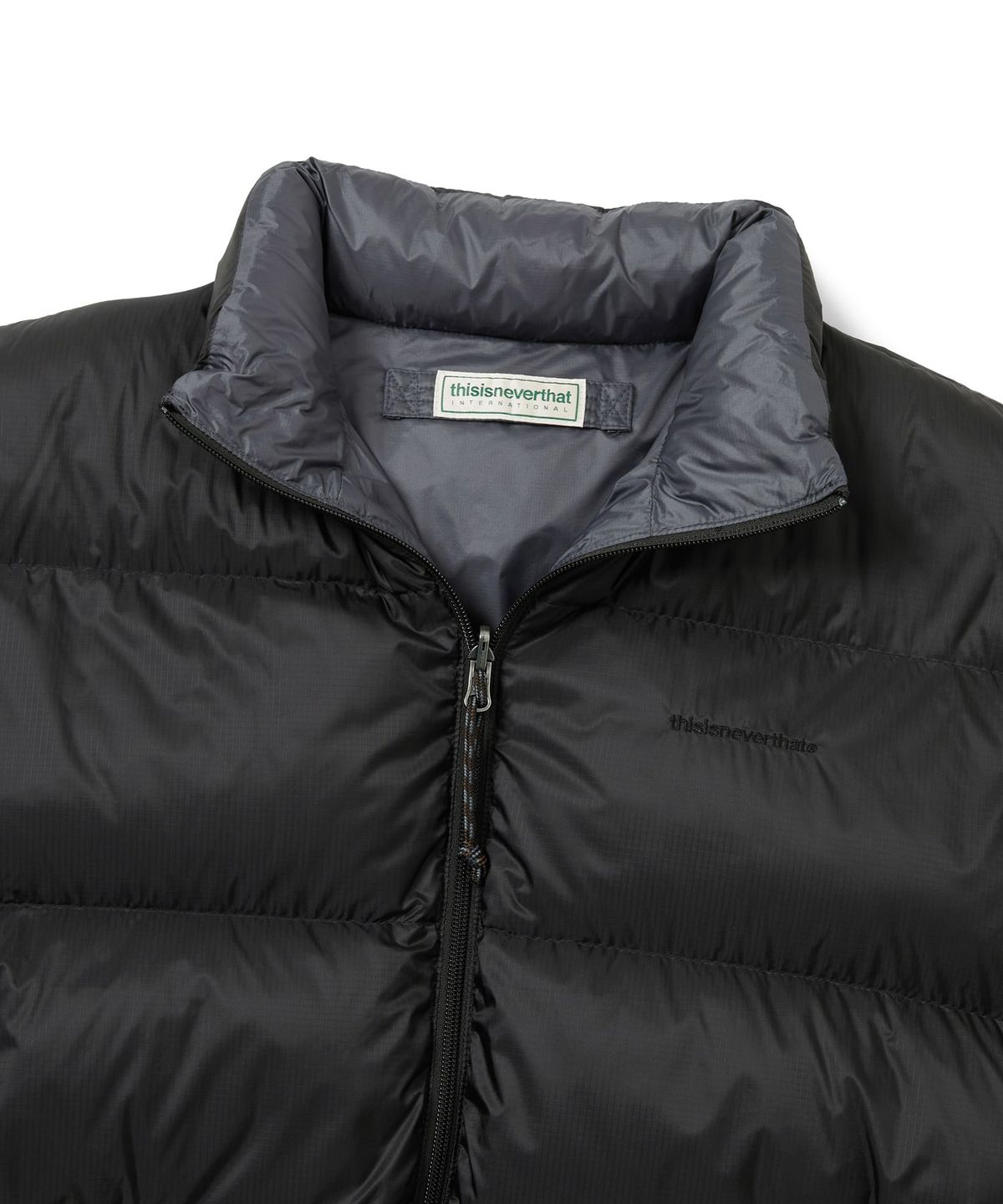 디스이즈네버댓(THISISNEVERTHAT) PERTEX Reversible T Down Jacket Black