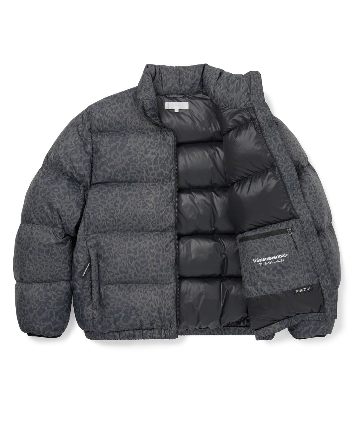 디스이즈네버댓(THISISNEVERTHAT) PERTEX T Down Jacket Charcoal
