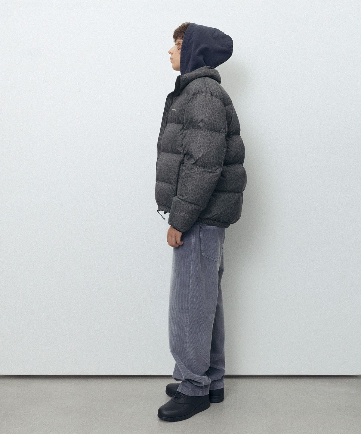 디스이즈네버댓(THISISNEVERTHAT) PERTEX T Down Jacket Charcoal