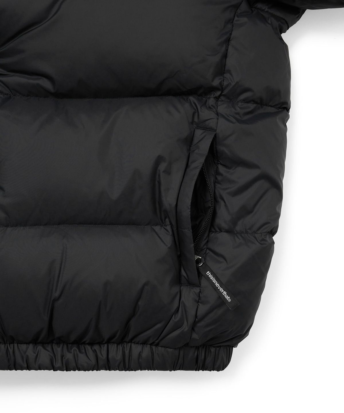 디스이즈네버댓(THISISNEVERTHAT) PERTEX T Down Jacket Black